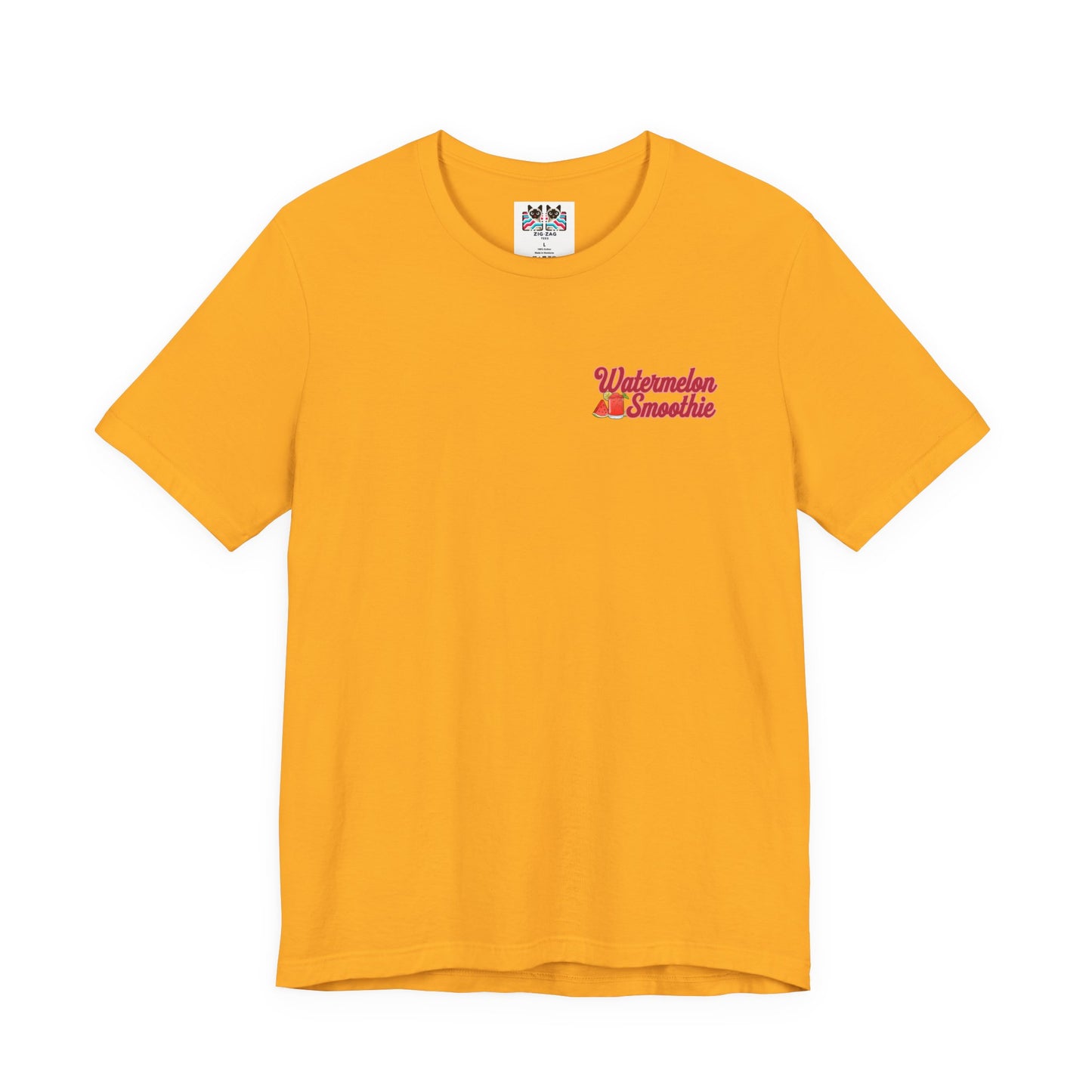 Watermelon Smoothie T-Shirt – Refreshing Summer Drink Graphic