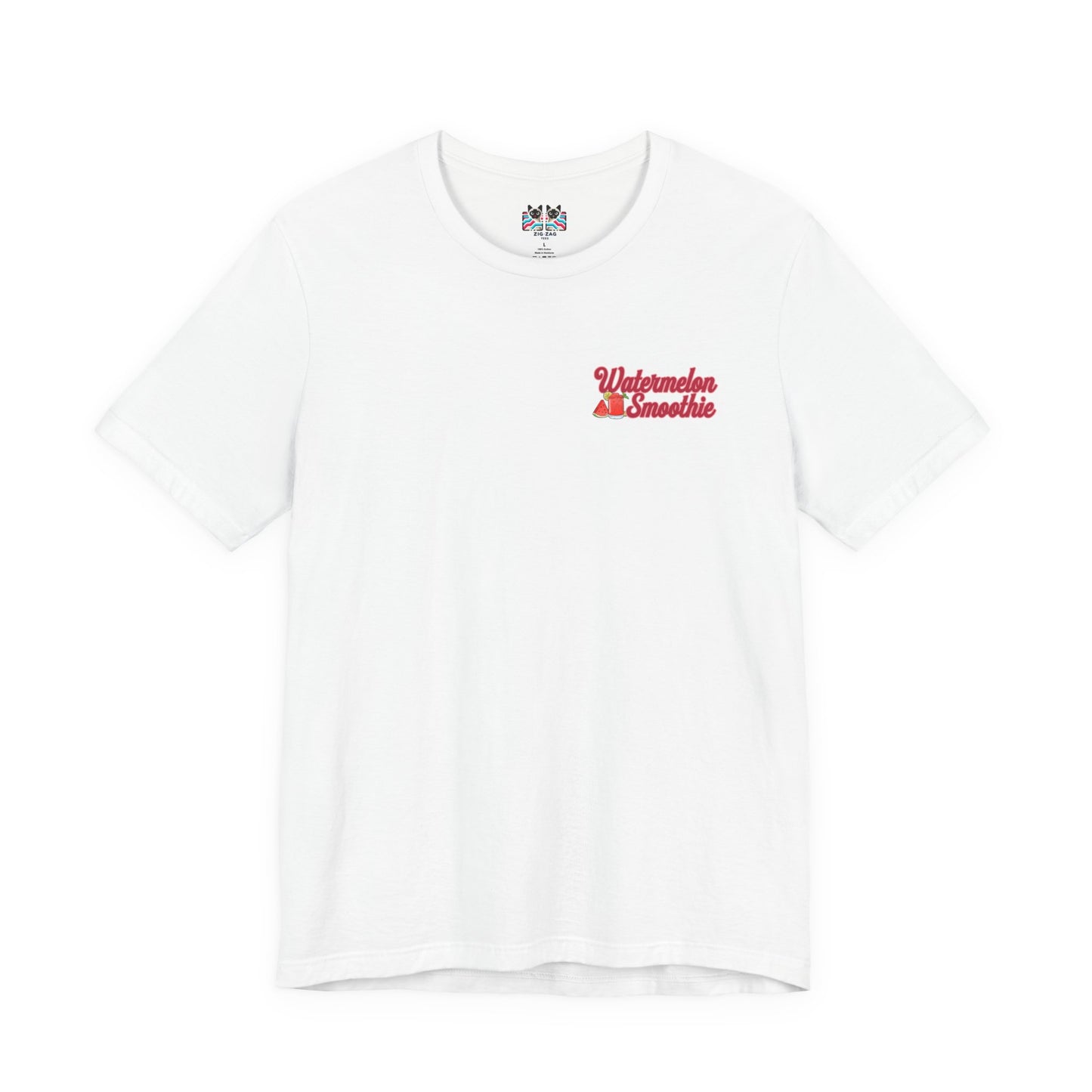 Watermelon Smoothie T-Shirt – Refreshing Summer Drink Graphic