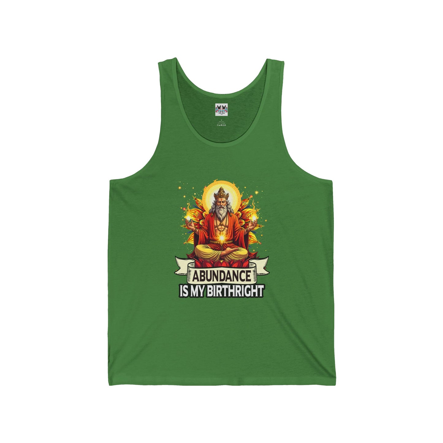 Abundance Is My Birthright - Spiritual Wealth Tank Top
