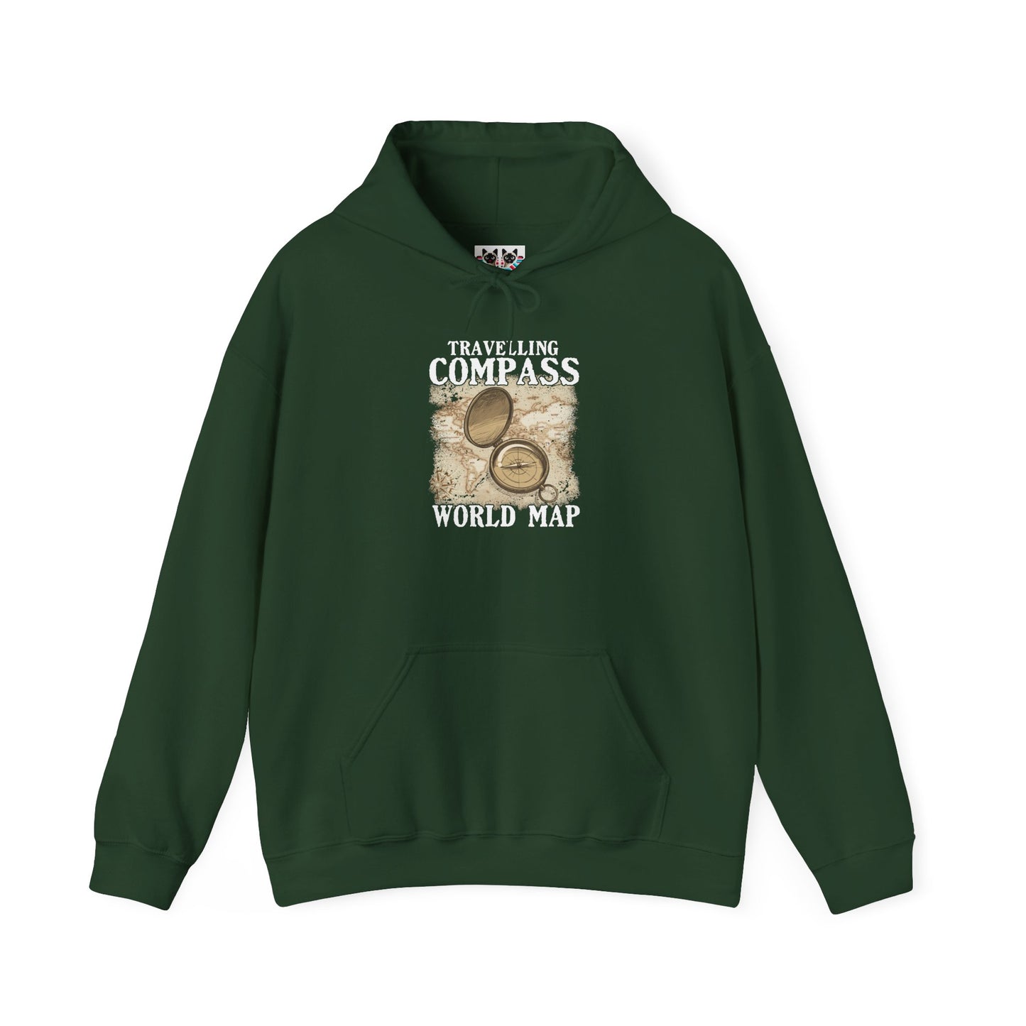 Traveling Compass - Adventure & Wanderlust Hoodie