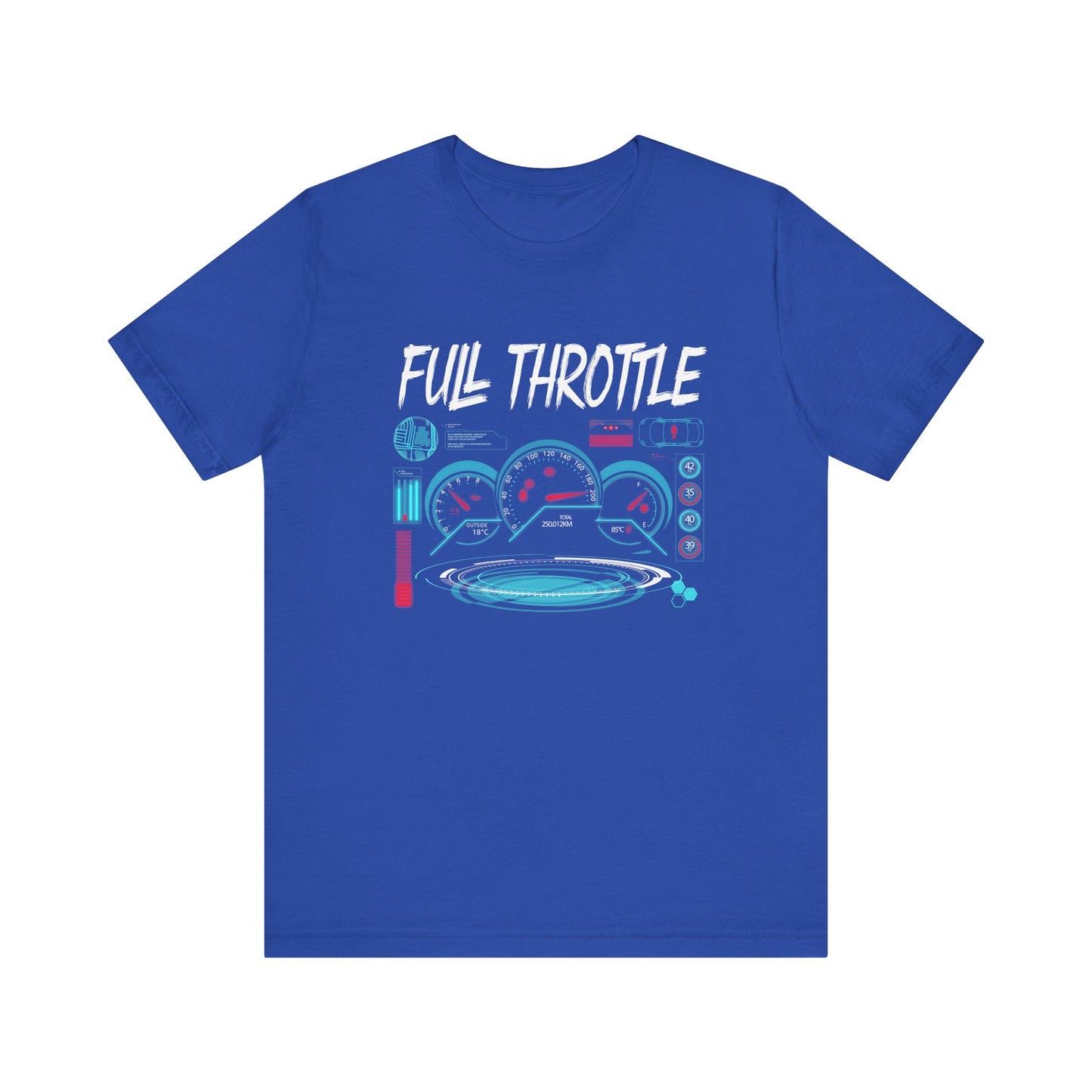 Speedometer Maxed Out Racing Tee for Athletes Who Burn Tracks Push Limits and Move Too Fast for Anything but First Place