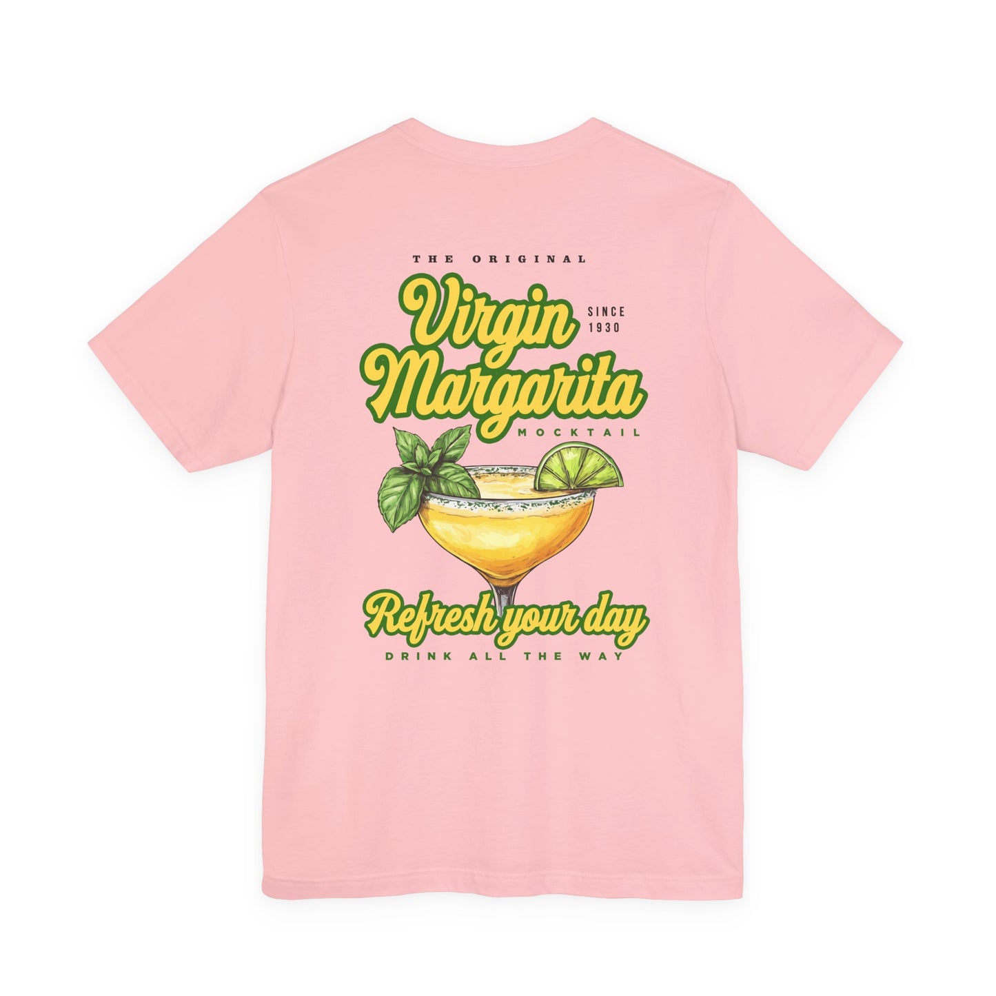 Virgin Margarita Mocktail T-Shirt – Featuring Classic Refreshing Drink Graphic