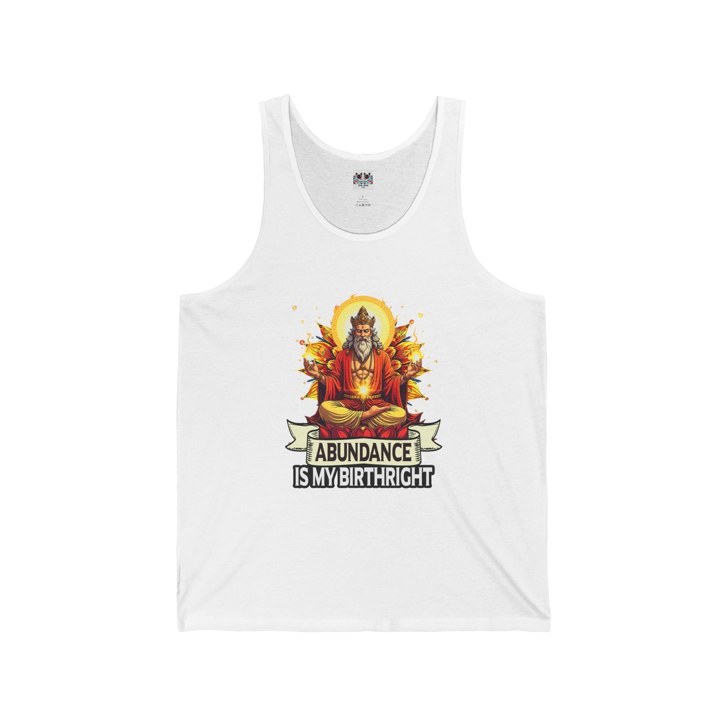 Abundance Is My Birthright - Spiritual Wealth Tank Top