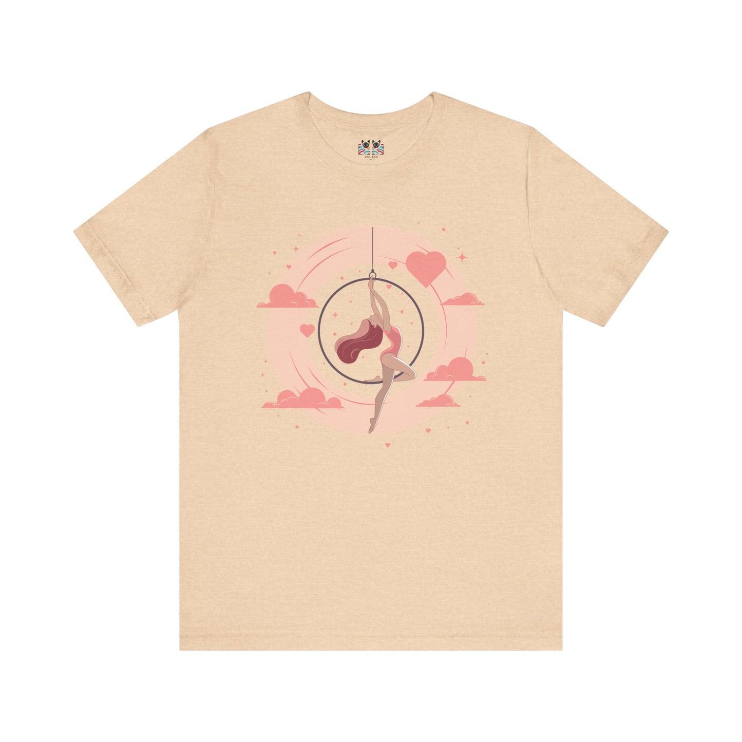 Aerial Hoop Aerialist - Elegant & Artistic Dancer T-Shirt
