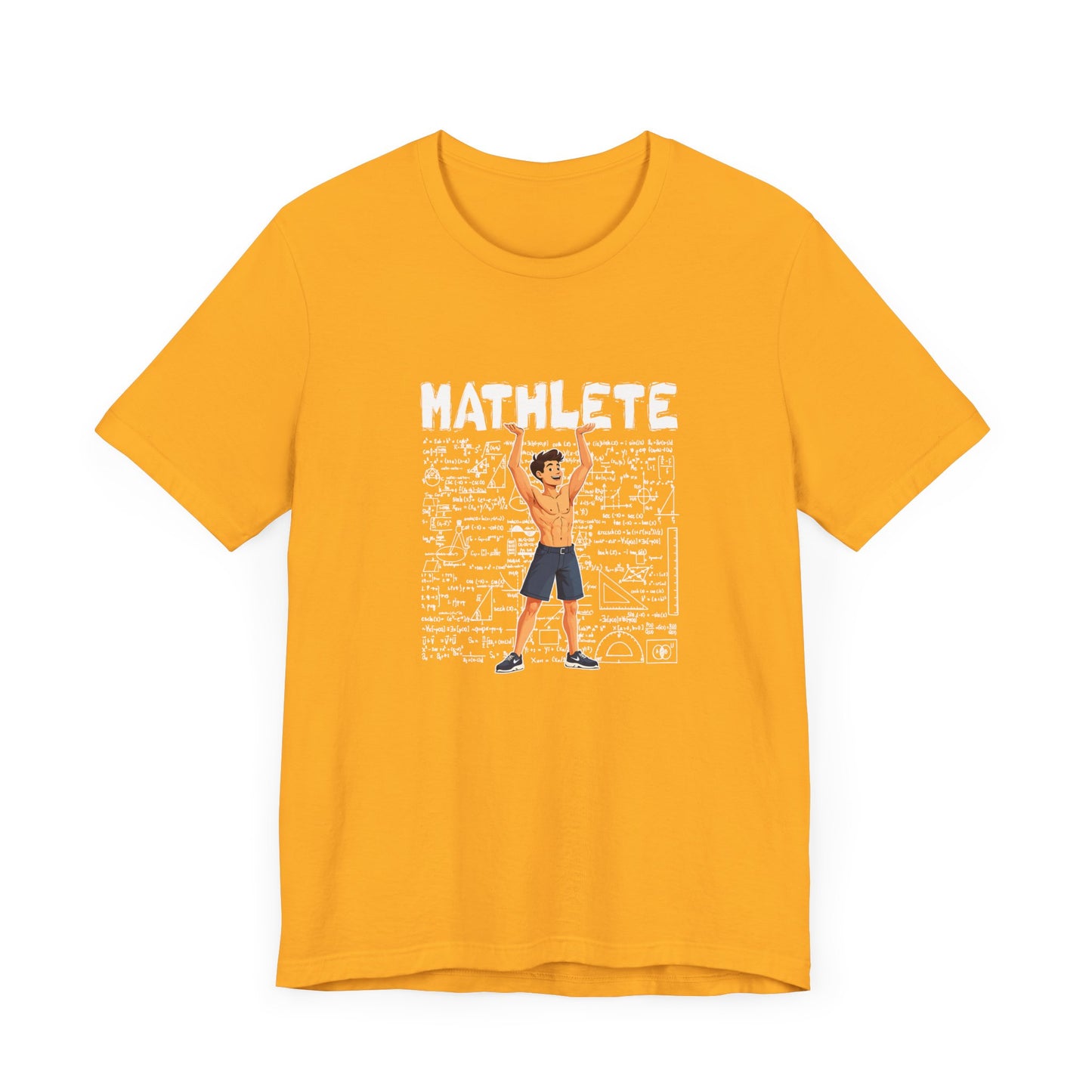Mathlete Math and Fitness Shirt – Workout Geek Humor