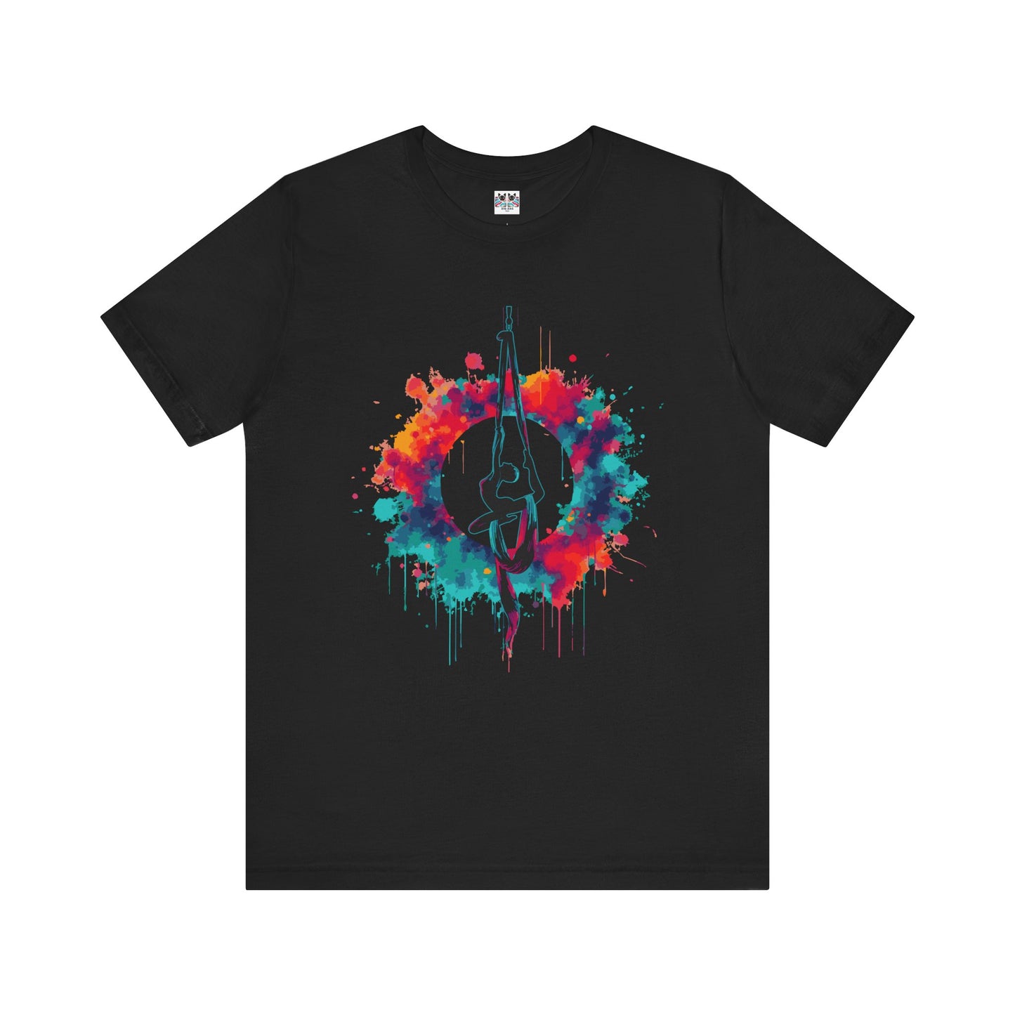 Aerialist Colorsplash Aerial Yoga Artistic Movement T-Shirt