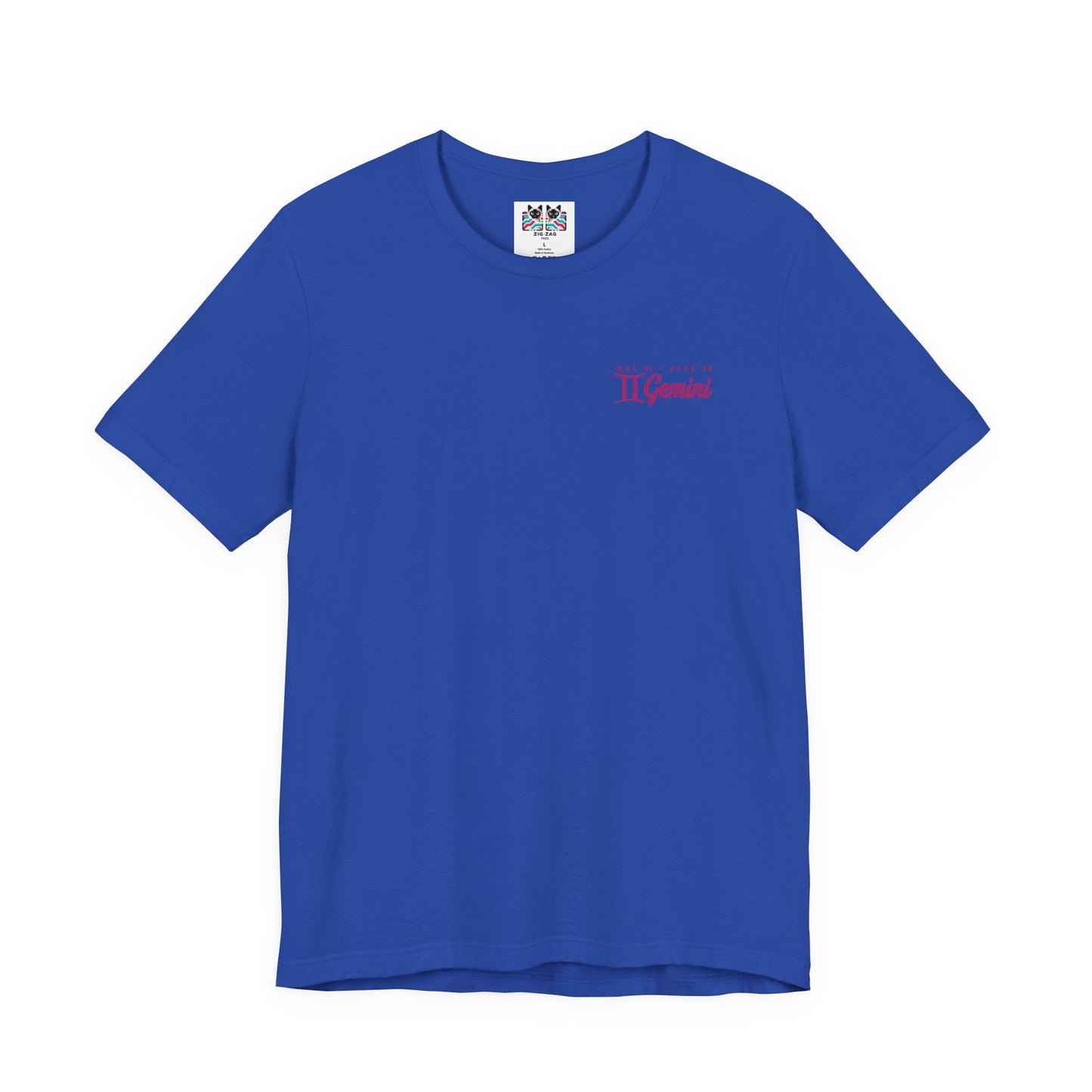Gemini Curiosity Compass T-Shirt – Zodiac Twins with Astrological Wheel