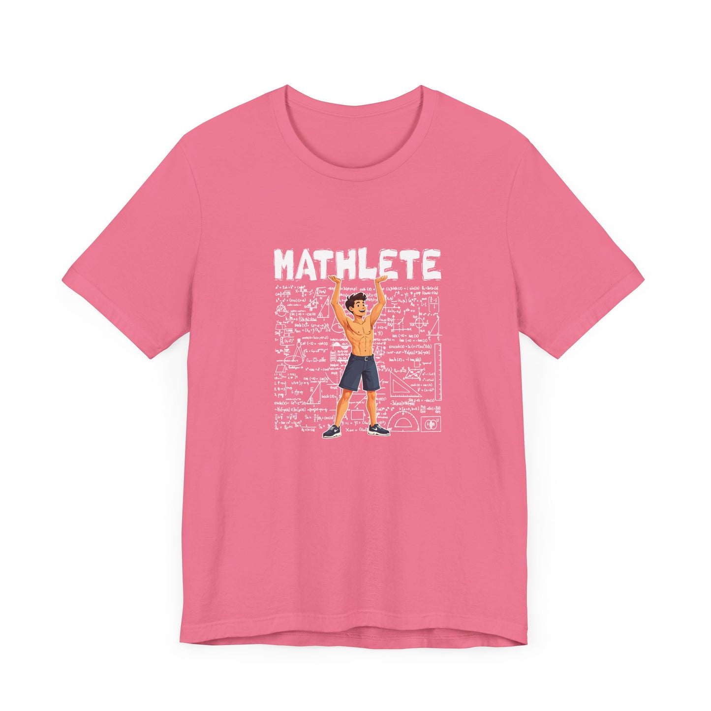 Mathlete Math and Fitness Shirt – Workout Geek Humor