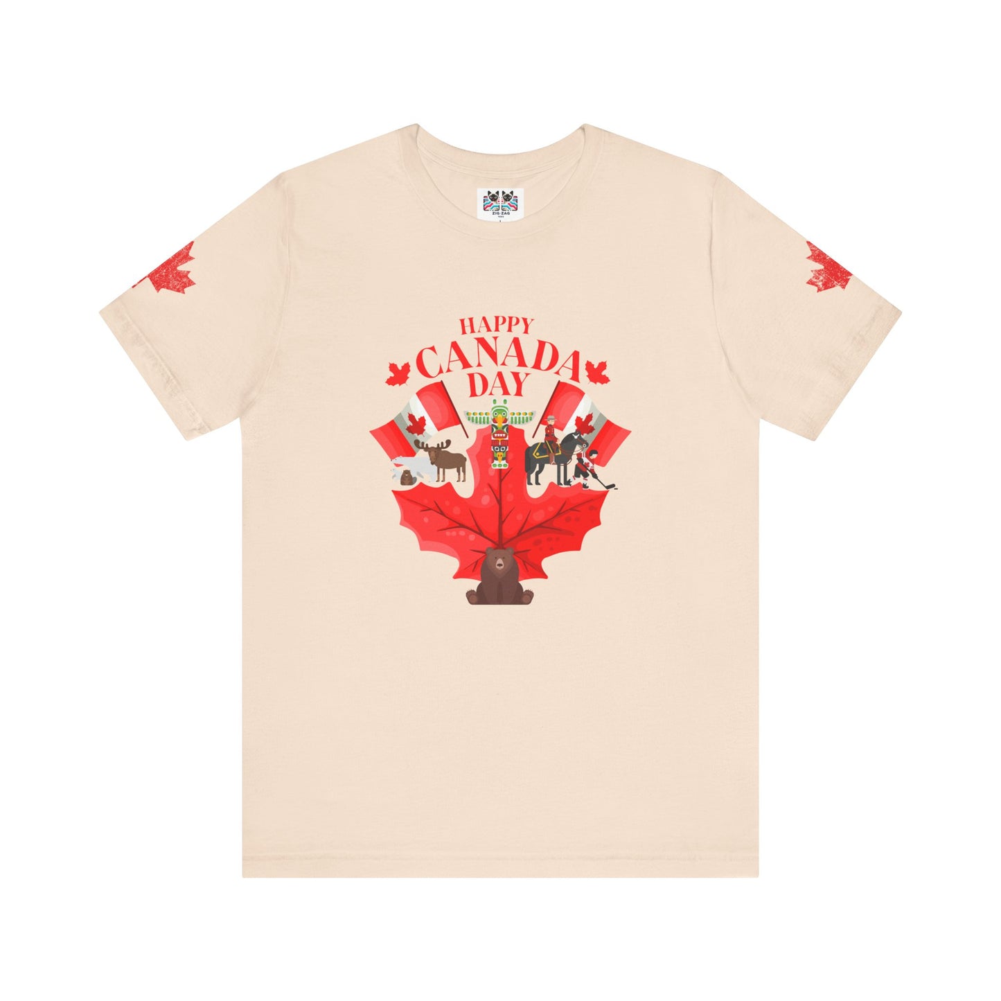 Happy Canada Day Maple Celebration T-Shirt