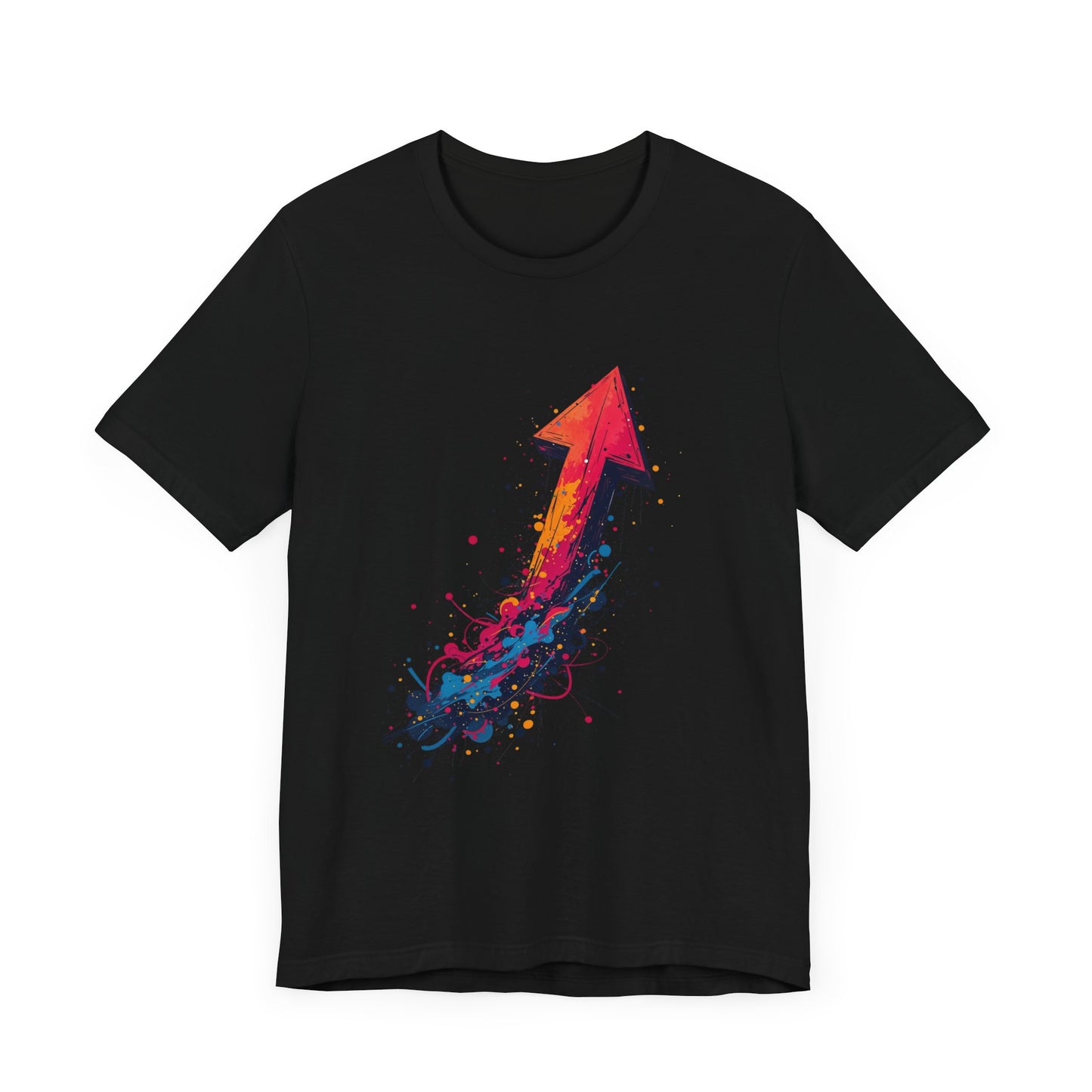 Upward Momentum T-Shirt – Vibrant Arrow Graphic Tee