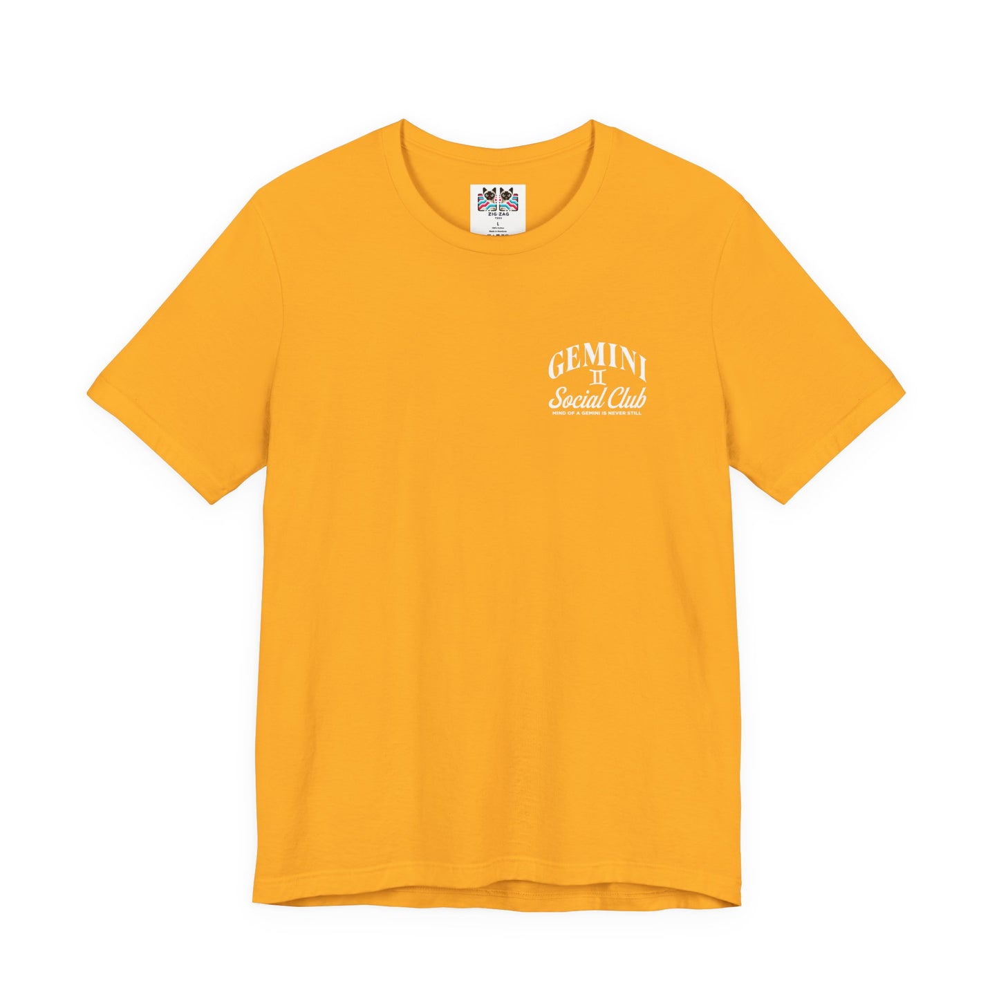 Gemini Social Club T-Shirt – Mind of the Gemini Is Never Still