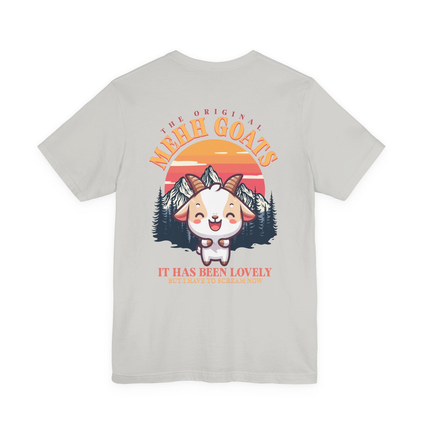 The Original MEHH GOATS Happy Laughing Goat T-Shirt