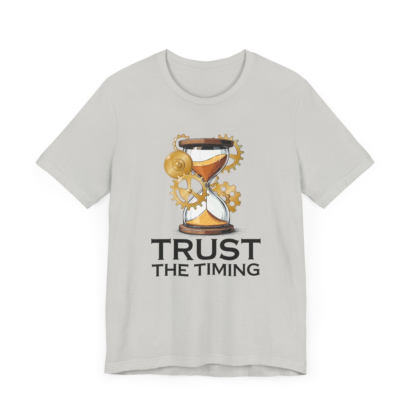 Trust the Timing Manifestation Tee for People Who Know the Universe Is on Schedule Even When Their Plans Feel Slightly Delayed