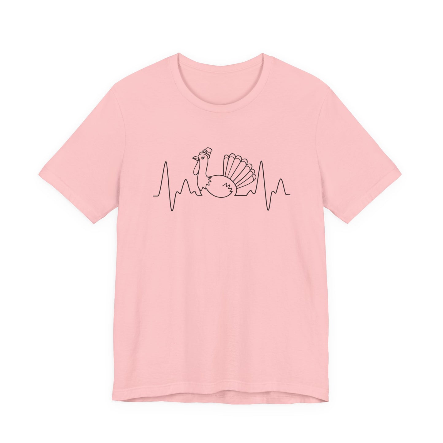 Heartbeat Turkey Graphic T-Shirt