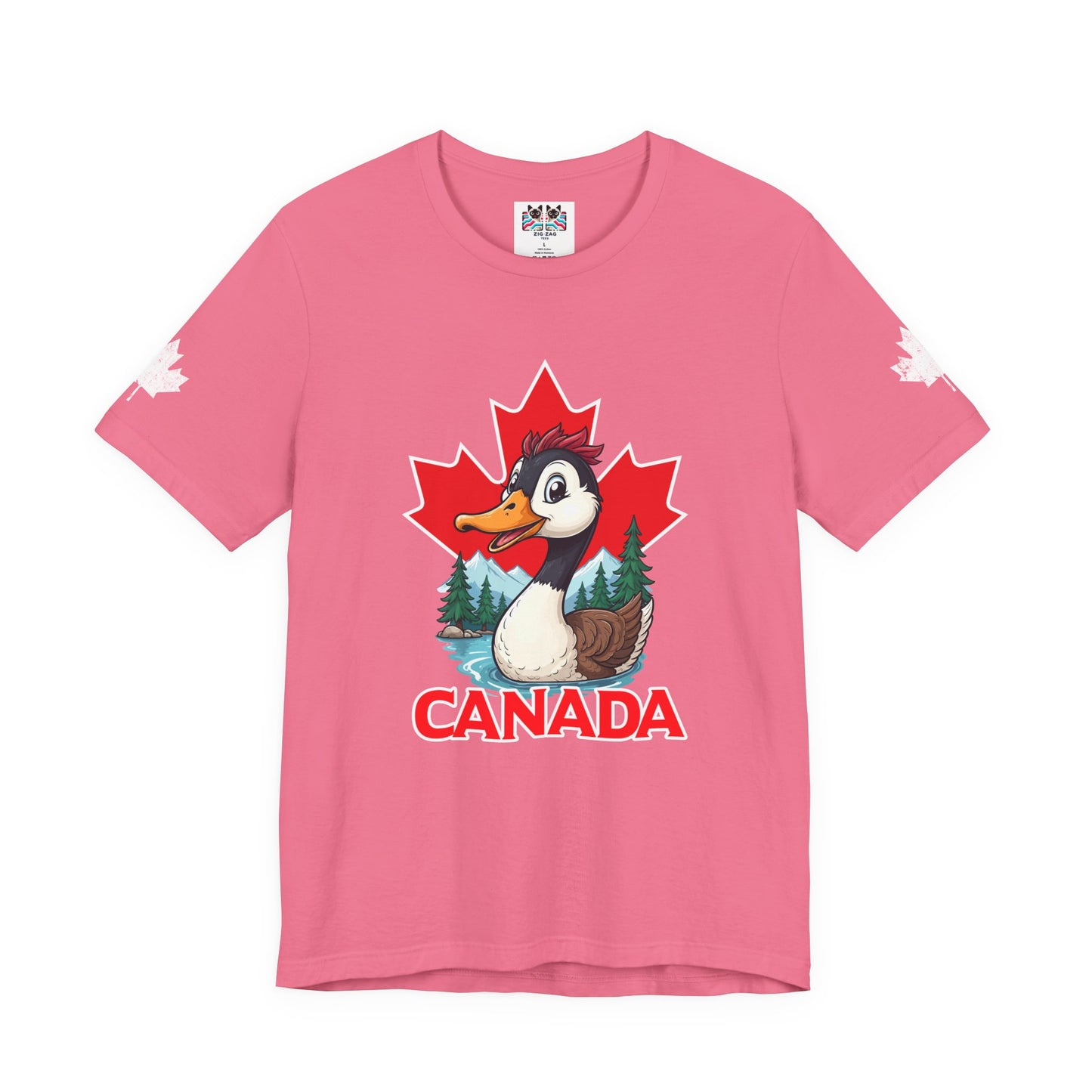 Canada Maple Duck Cartoon T-Shirt