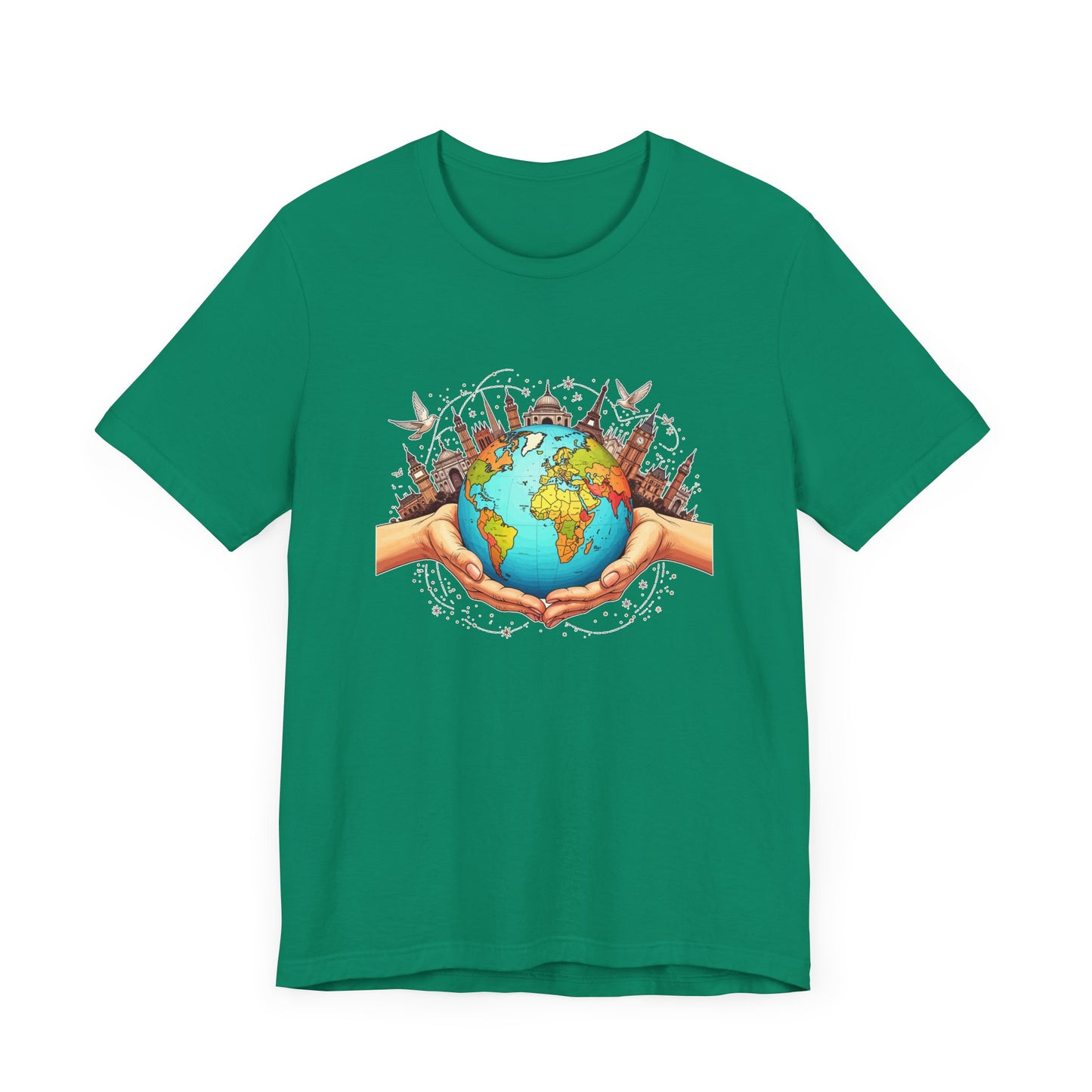 Beyond Borders Shirt Global Connection Graphic Tee for World Travelers Humanitarians and Dreamers Who Believe in Unity Without Walls