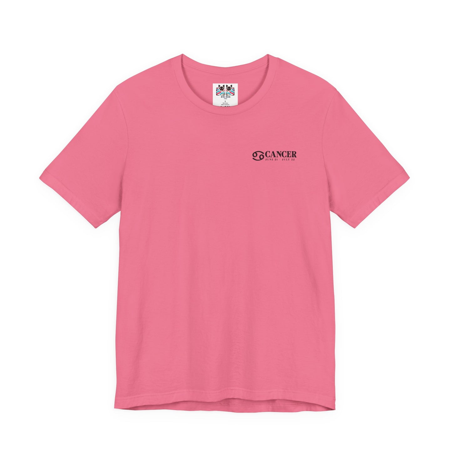 Cancer Zodiac T-Shirt – Sensitive Inside, Strong Outside with Water Element