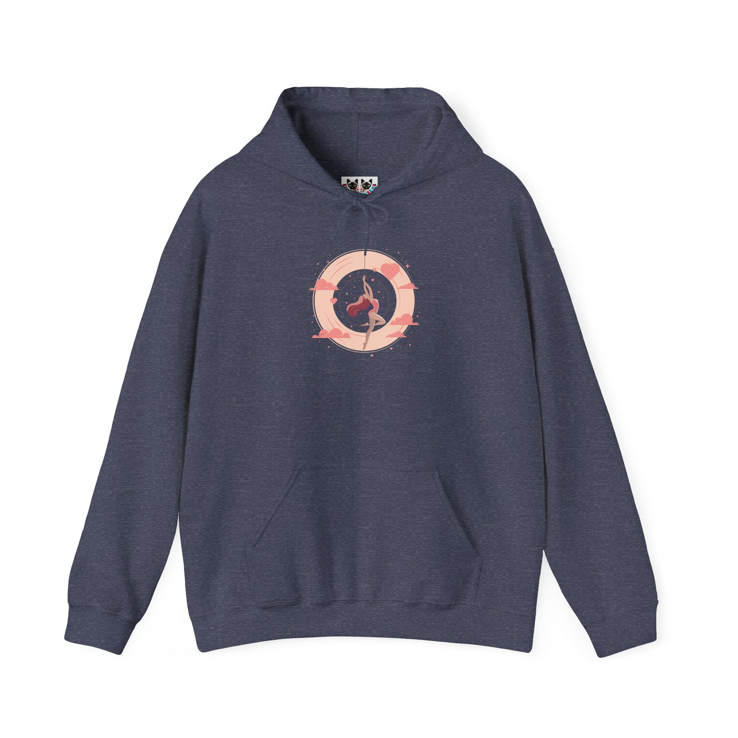 Aerial Hoop Aerialist - Elegant & Artistic Dancer Hoodie