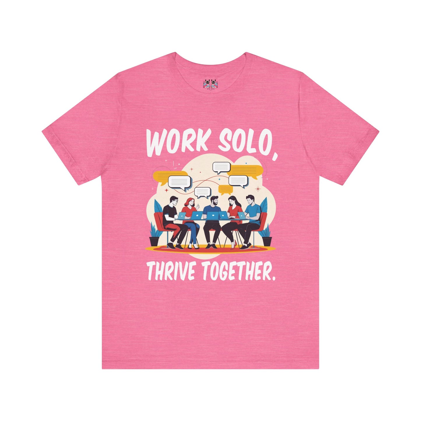 Digital Nomads Unite - Remote Work T-Shirt
