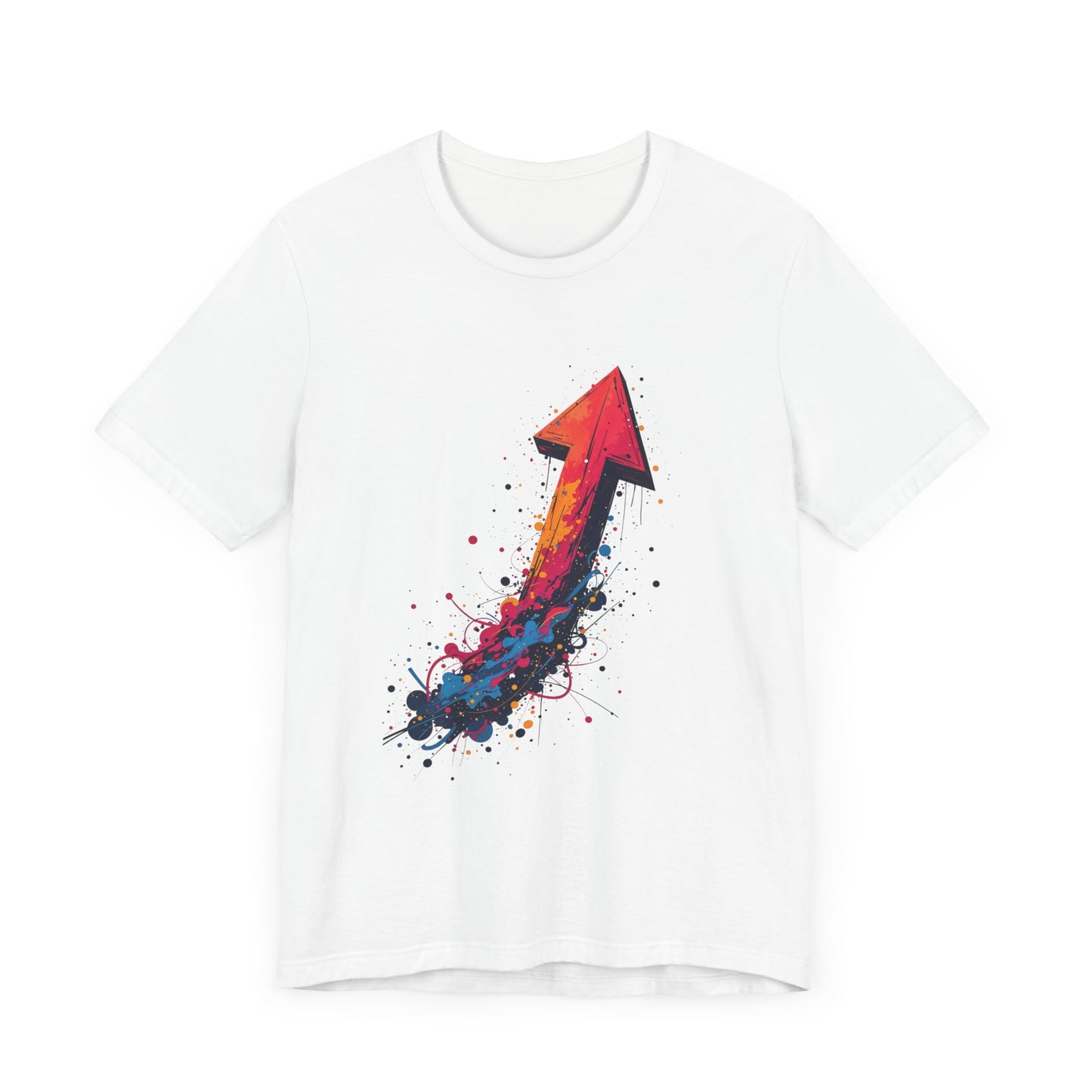 Upward Momentum T-Shirt – Vibrant Arrow Graphic Tee