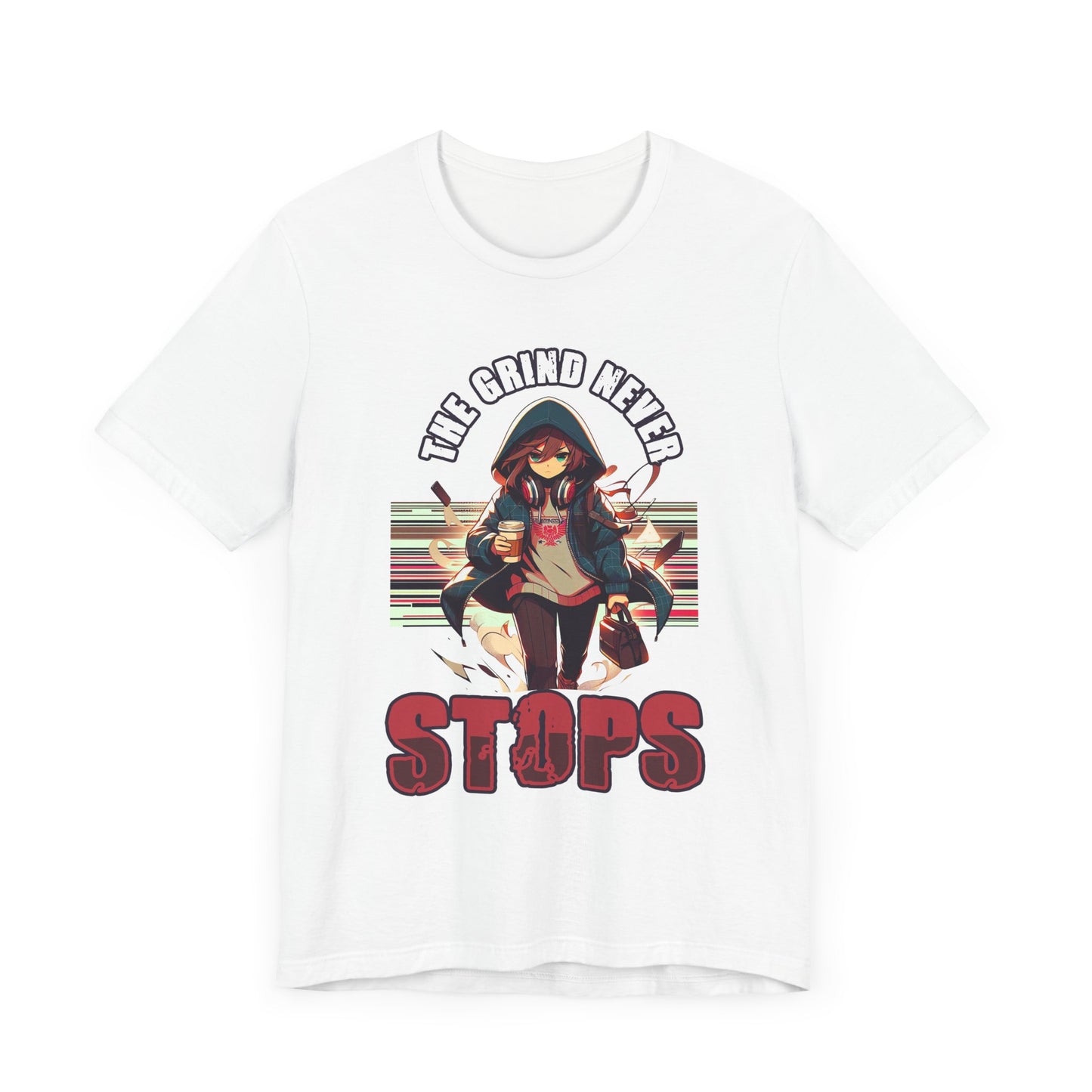The Grind Never Stops | Hustle & Motivation T-Shirt