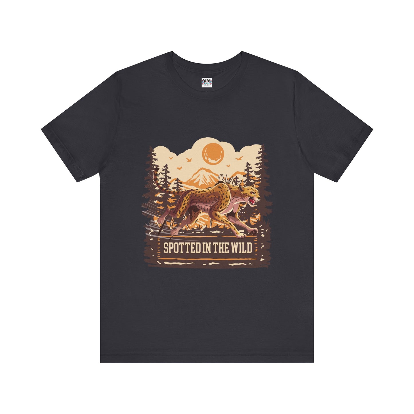 Spotted in the Wild Cheetah Forest Adventure T-Shirt