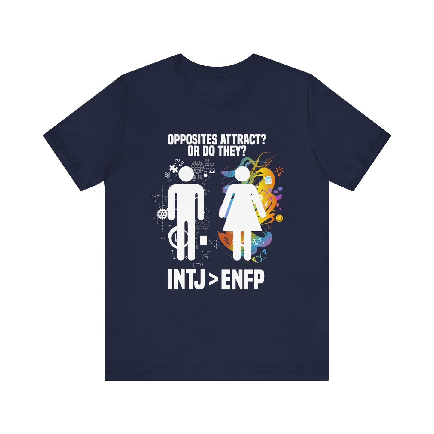 INTJ and ENFP Official Graphic Statement Tee for Bold Minds, Modern Thinkers, and Everyday Expression Everywhere