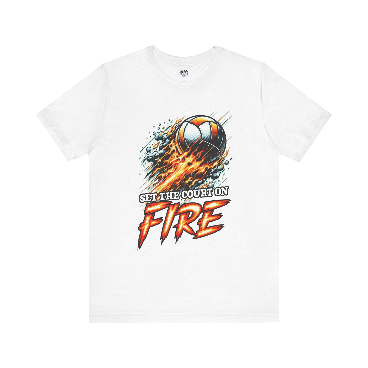 Volleyball Flames T-Shirt