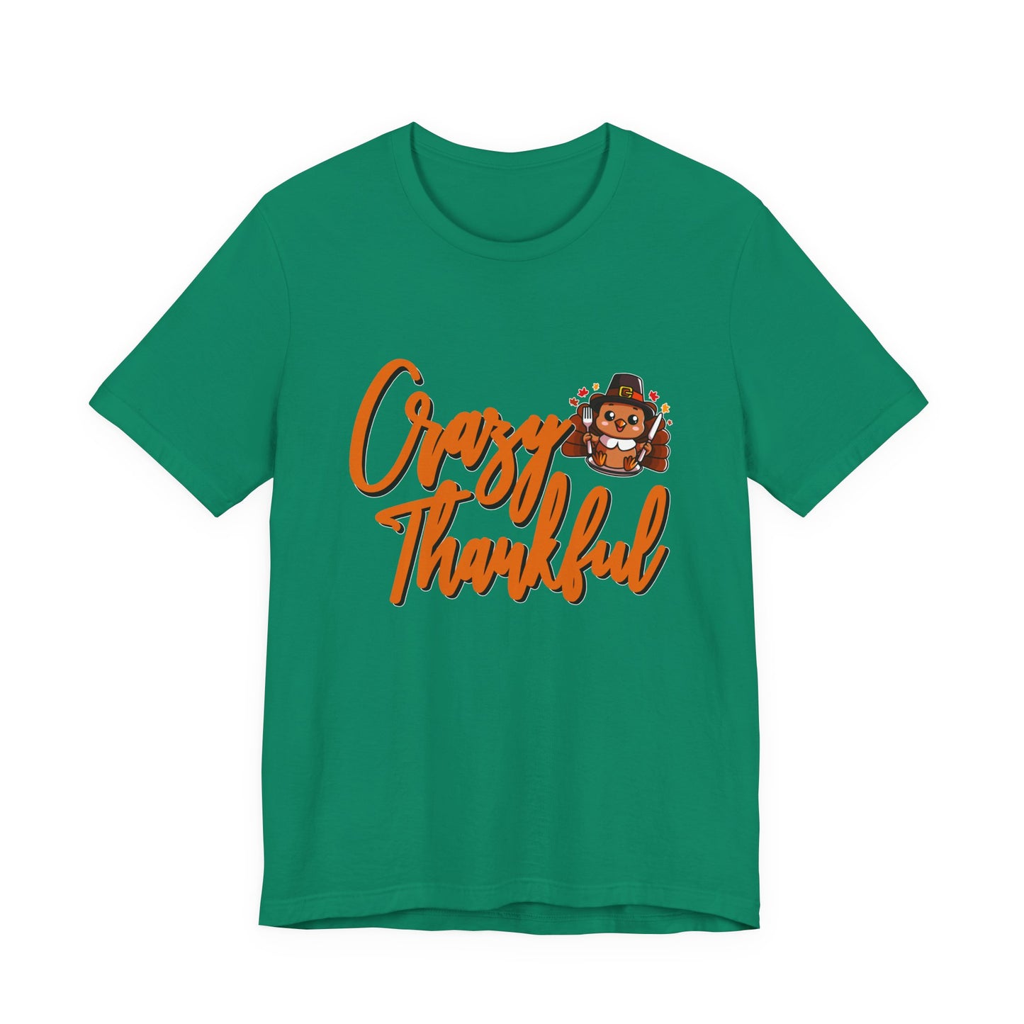 Crazy Thankful Baby Turkey T-Shirt
