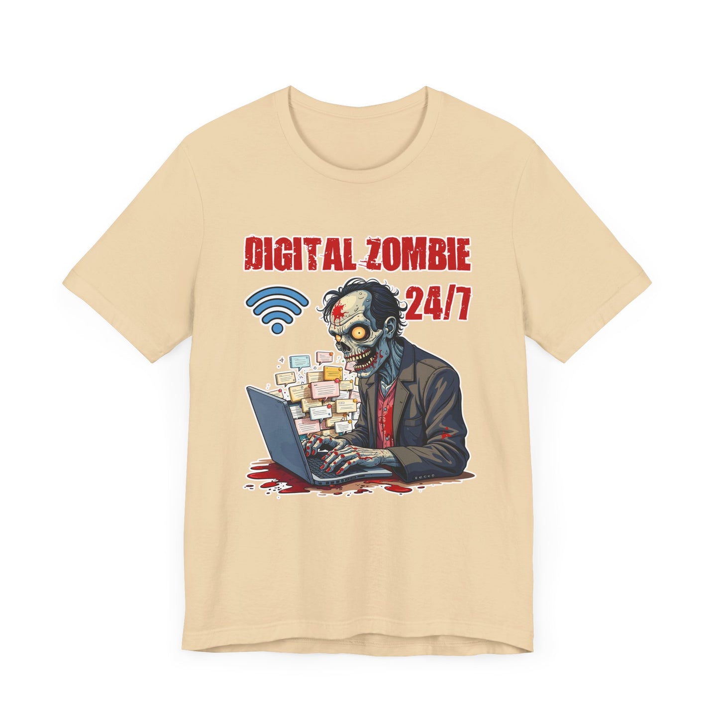 Chronically Online Tee, Internet Addict Shirt, Social Media Humor Graphic, Digital Life Top, Always Plugged In Gift