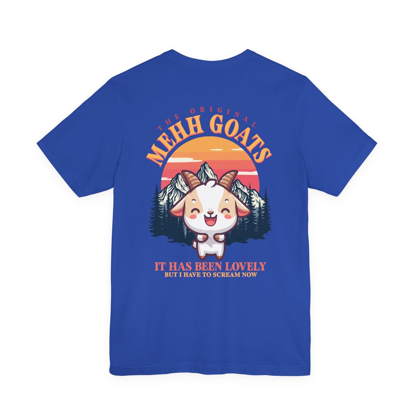 The Original MEHH GOATS Happy Laughing Goat T-Shirt