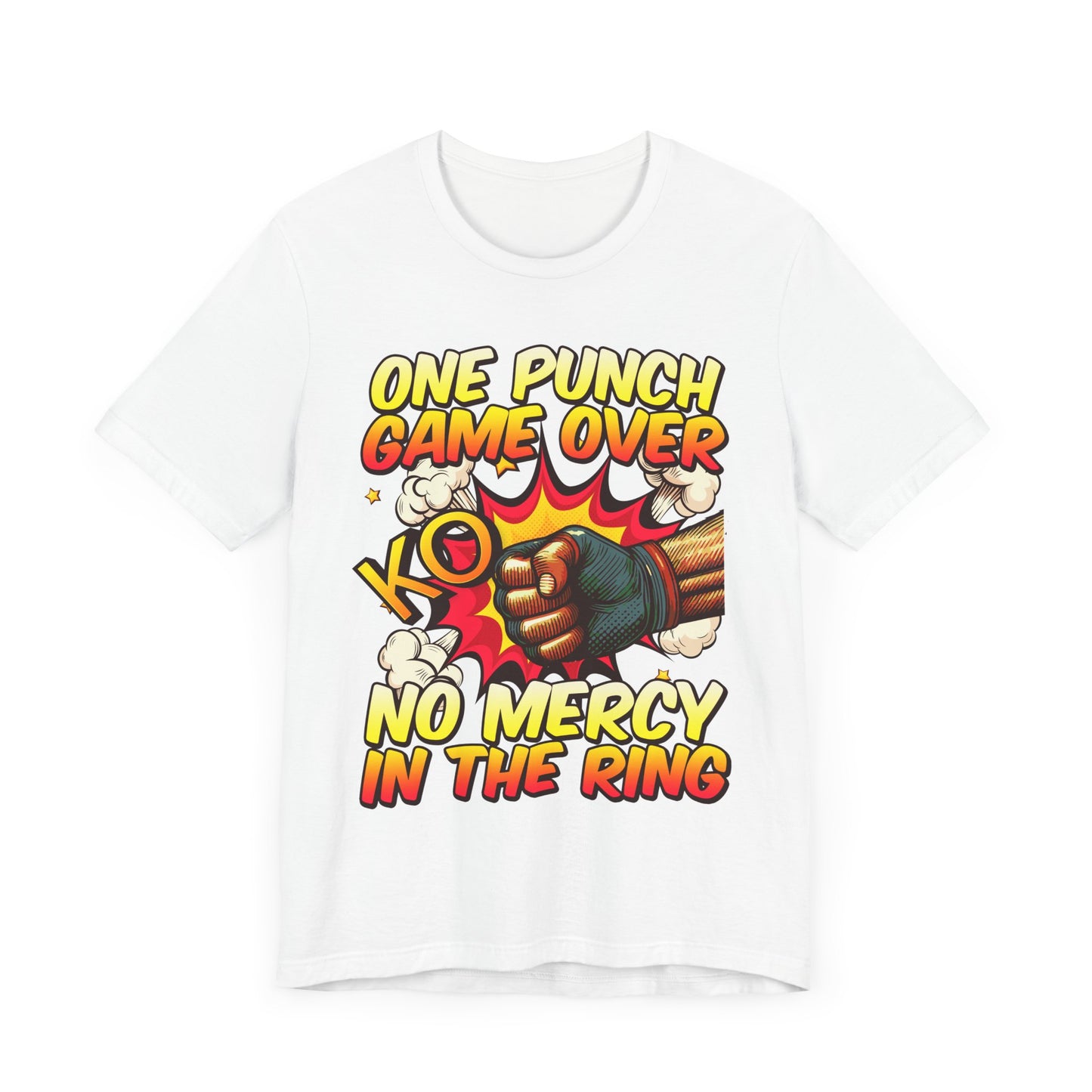 One Punch KO – Game Over No Mercy Power Punch Boxing Graphic T-Shirt