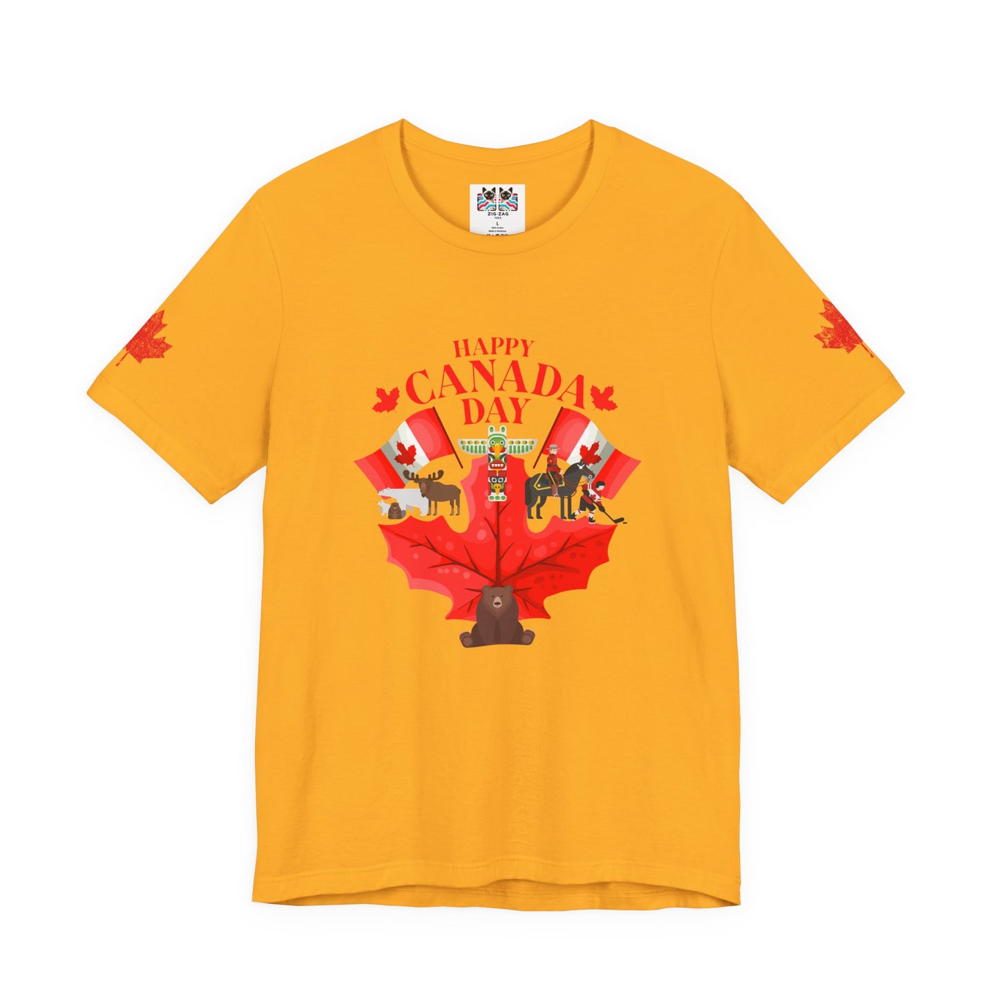 Happy Canada Day Maple Celebration T-Shirt