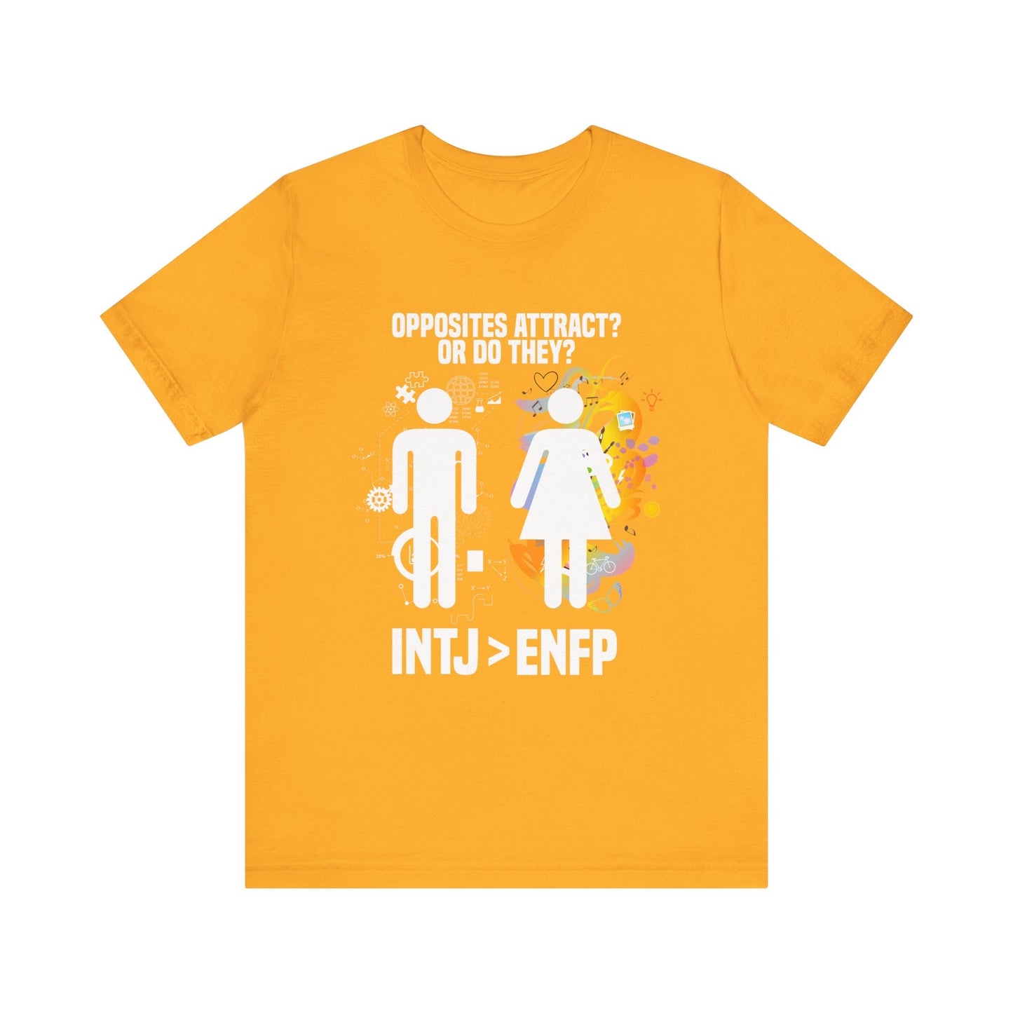 INTJ and ENFP Official Graphic Statement Tee for Bold Minds, Modern Thinkers, and Everyday Expression Everywhere