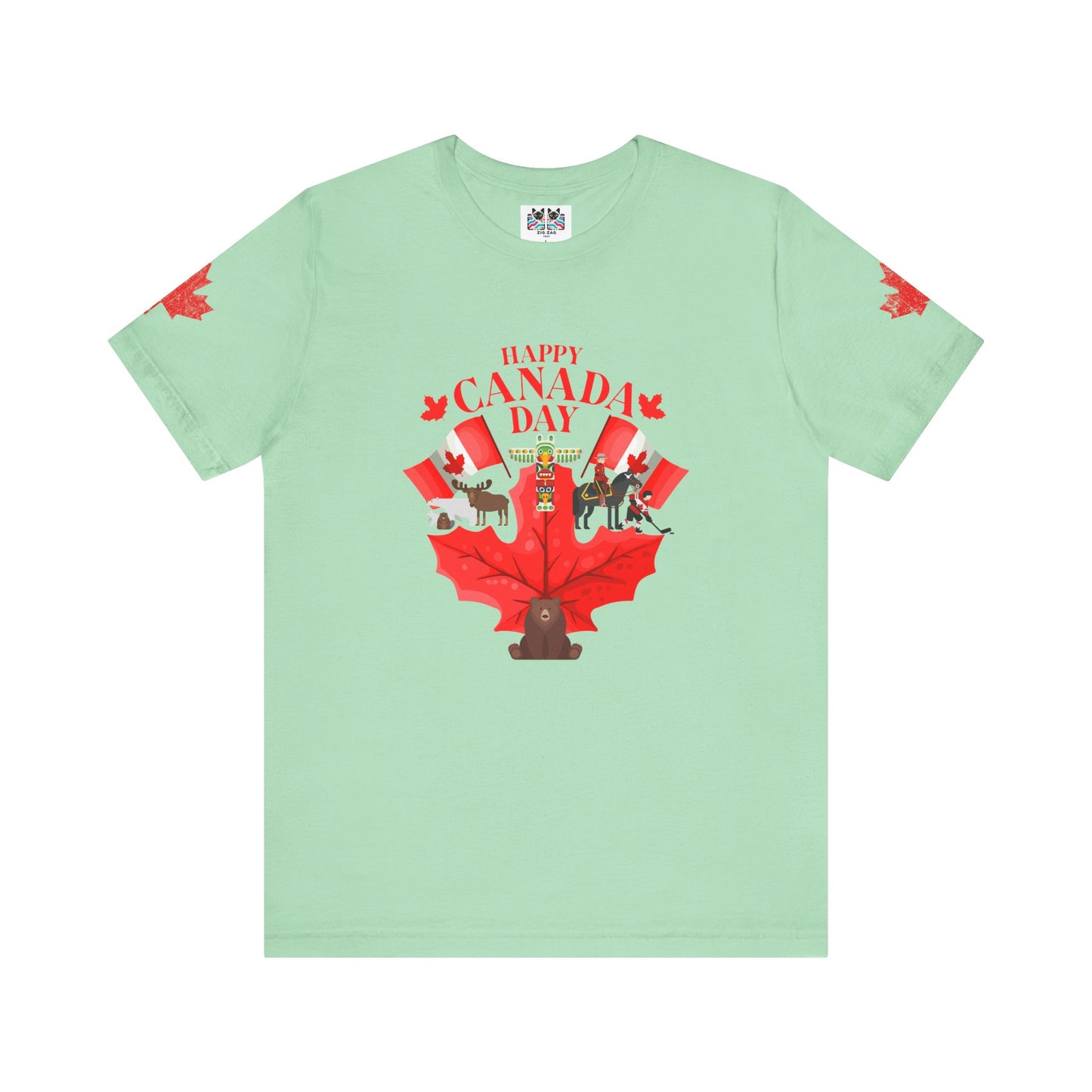 Happy Canada Day Maple Celebration T-Shirt