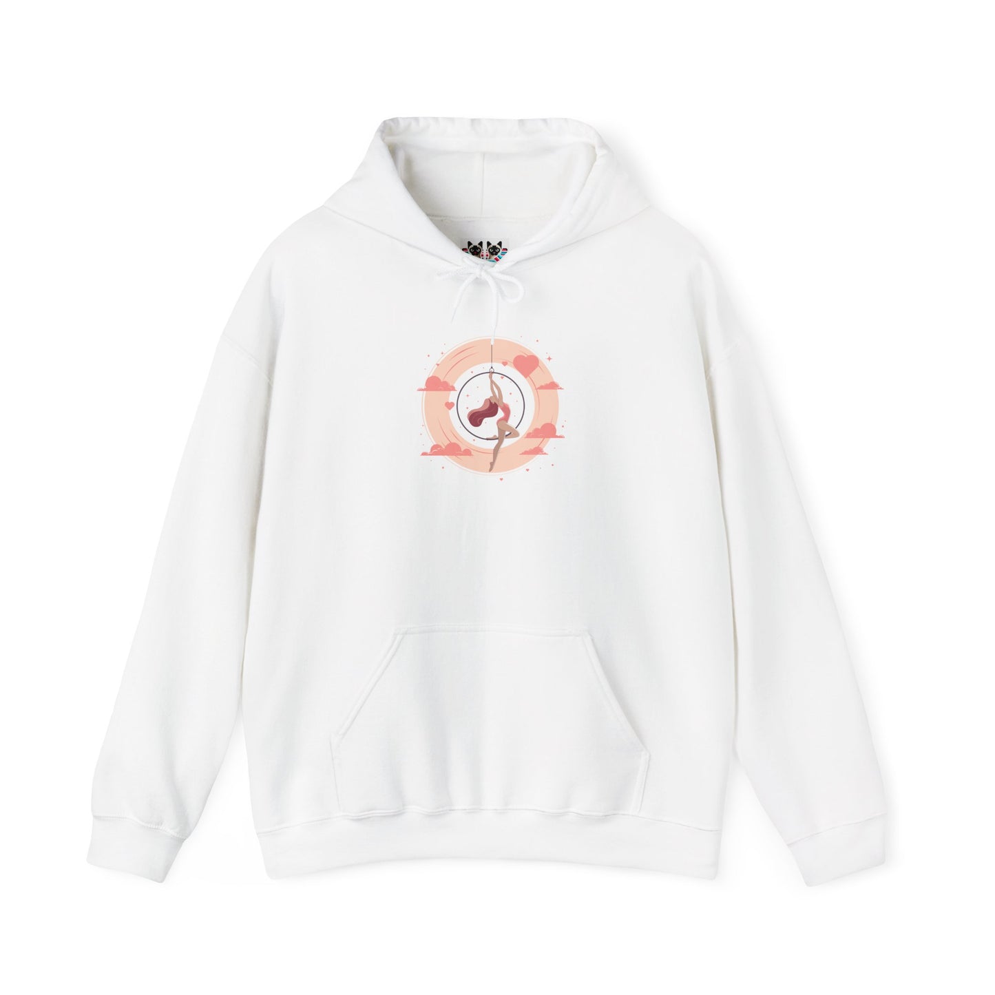 Aerial Hoop Aerialist - Elegant & Artistic Dancer Hoodie