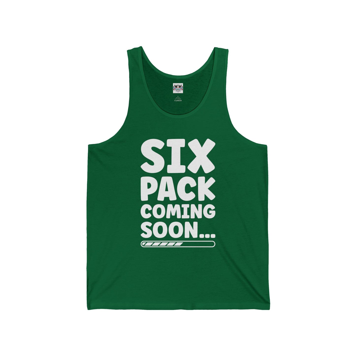 Six Pack Coming Soon - Funny Workout Gym Tank Top