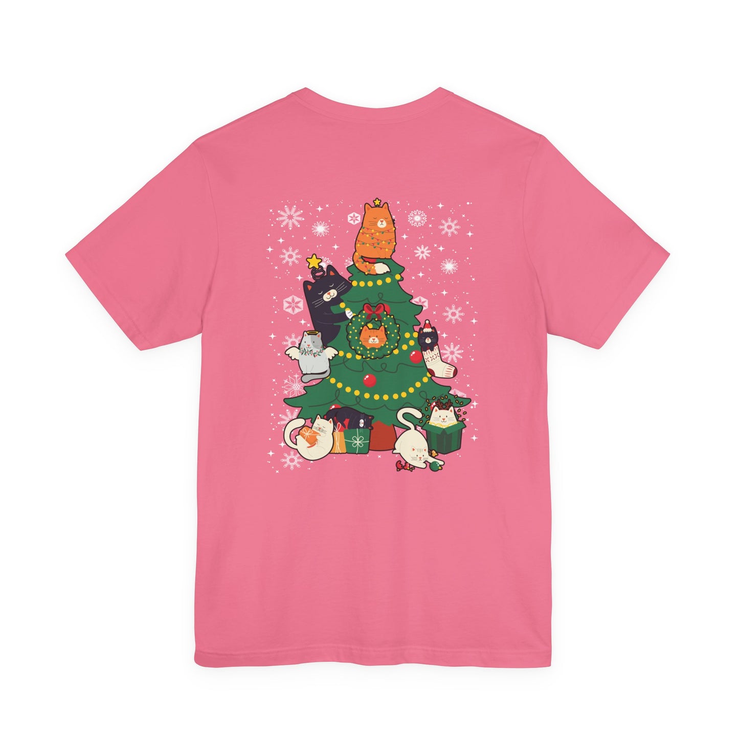Christmas Cats Holiday Tree T-Shirt