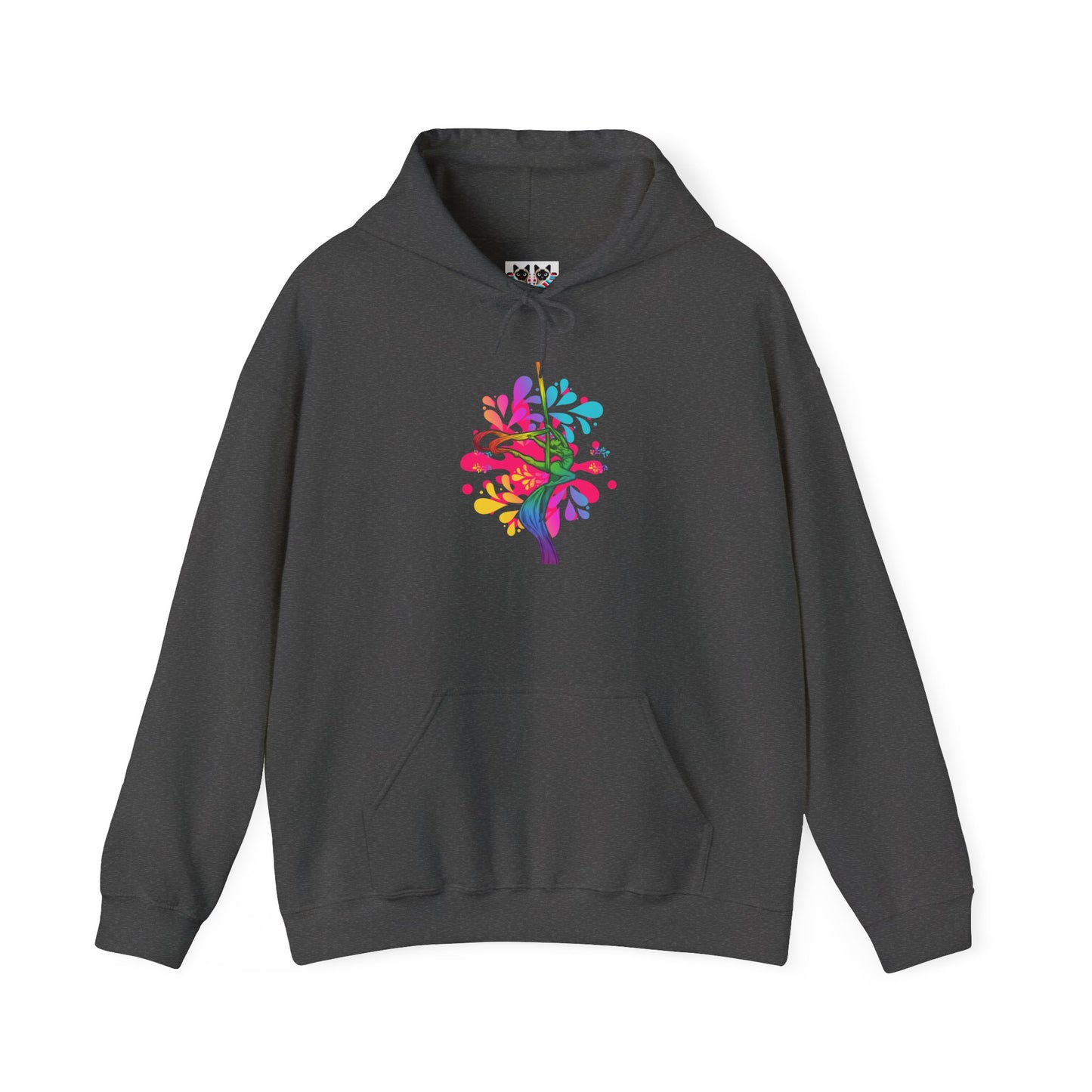 Aerialist Silks Rainbow - Colorful Circus & Dance Hoodie