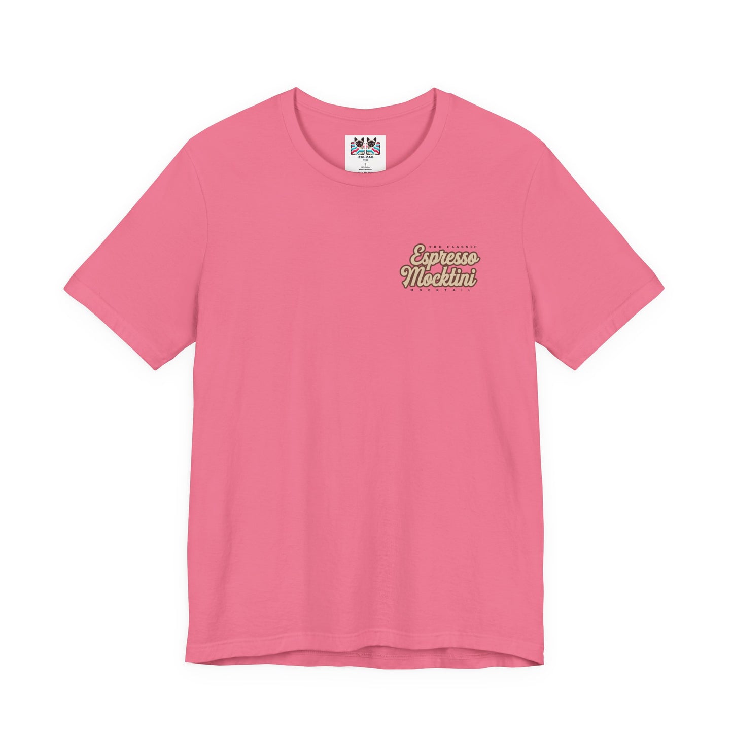 The Classic Espresso Mocktini Mocktail T-Shirt – Featuring Bold Coffee Drink Graphic