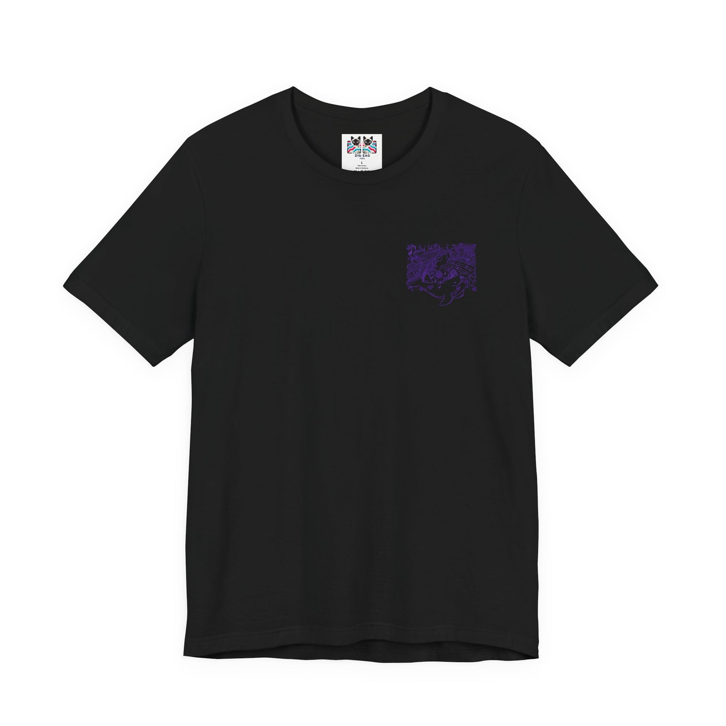 Gentle Rain, Powerful Waves, Soulful Whale Song Piano T-Shirt