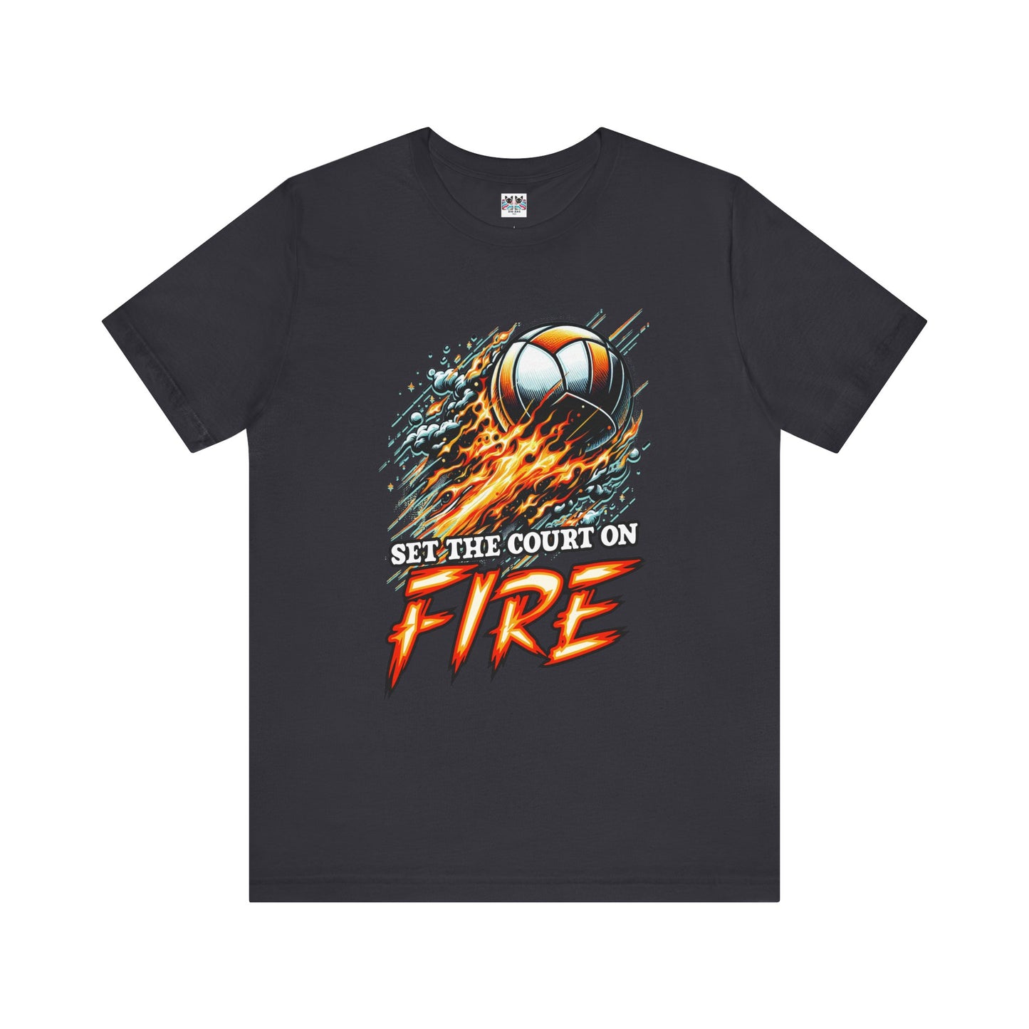 Volleyball Flames T-Shirt