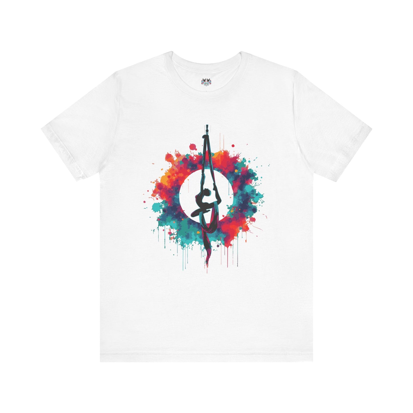 Aerialist Colorsplash Aerial Yoga Artistic Movement T-Shirt