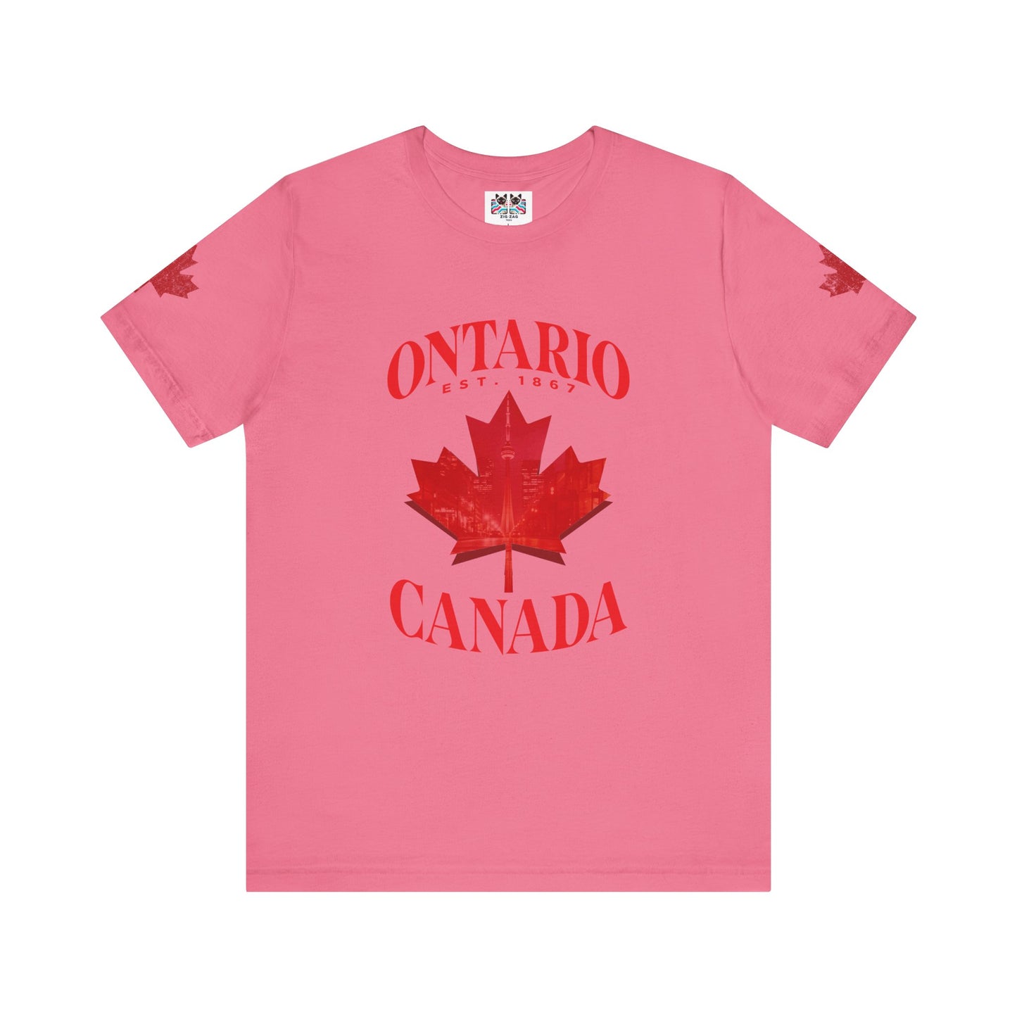 Ontario Skyline Maple Leaf T-Shirt