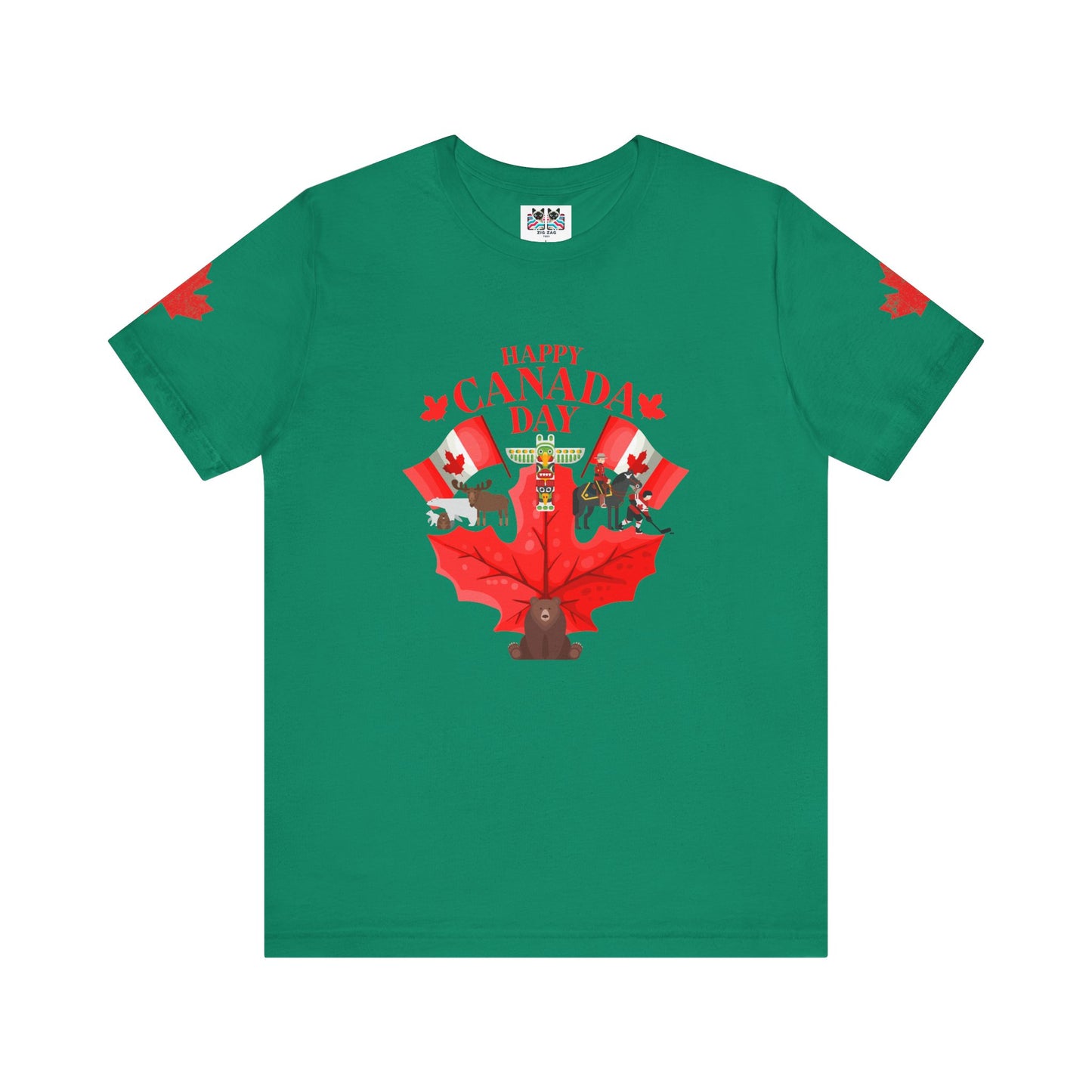 Happy Canada Day Maple Celebration T-Shirt