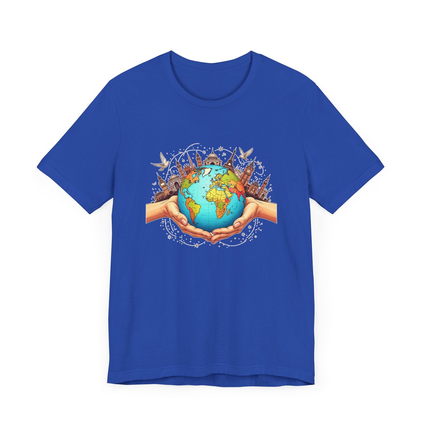 Beyond Borders Shirt Global Connection Graphic Tee for World Travelers Humanitarians and Dreamers Who Believe in Unity Without Walls