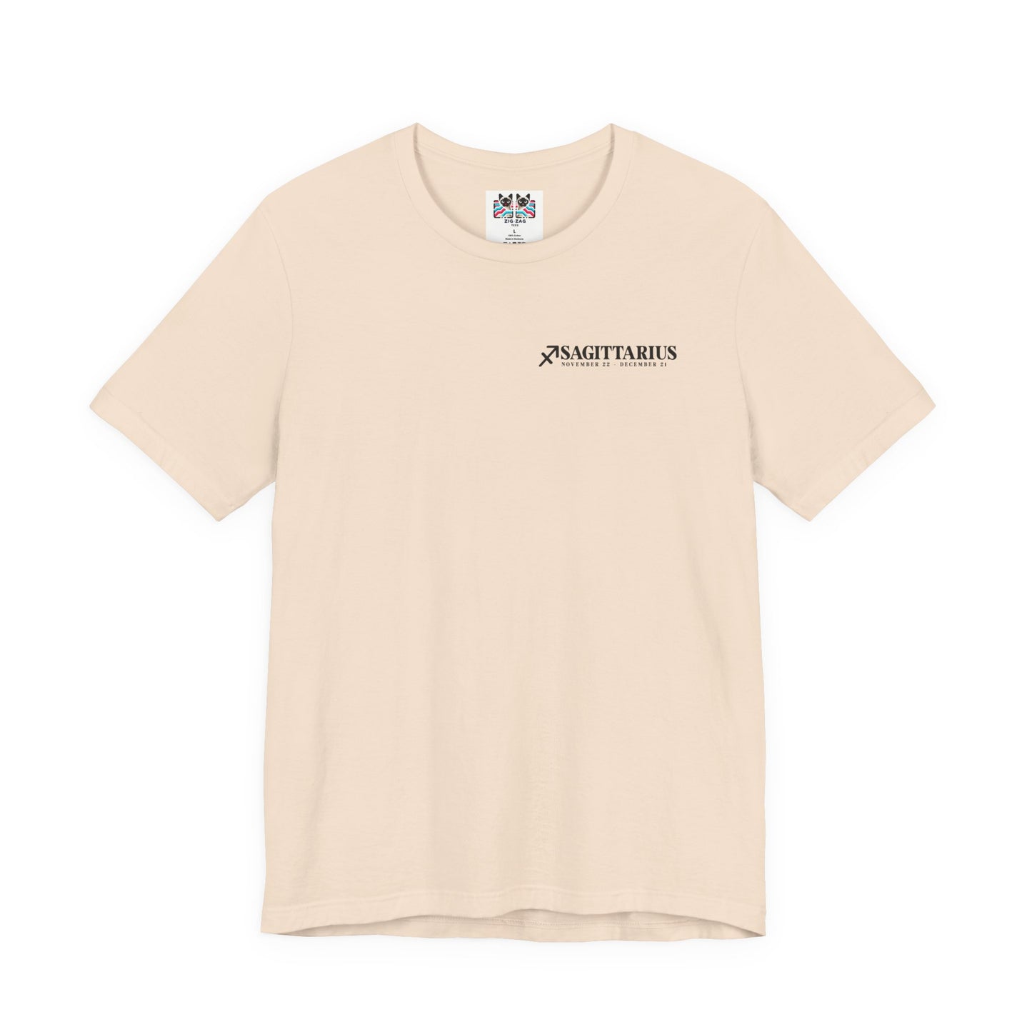 Sagittarius Zodiac T-Shirt – Wild Heart Wise Mind Fire Element