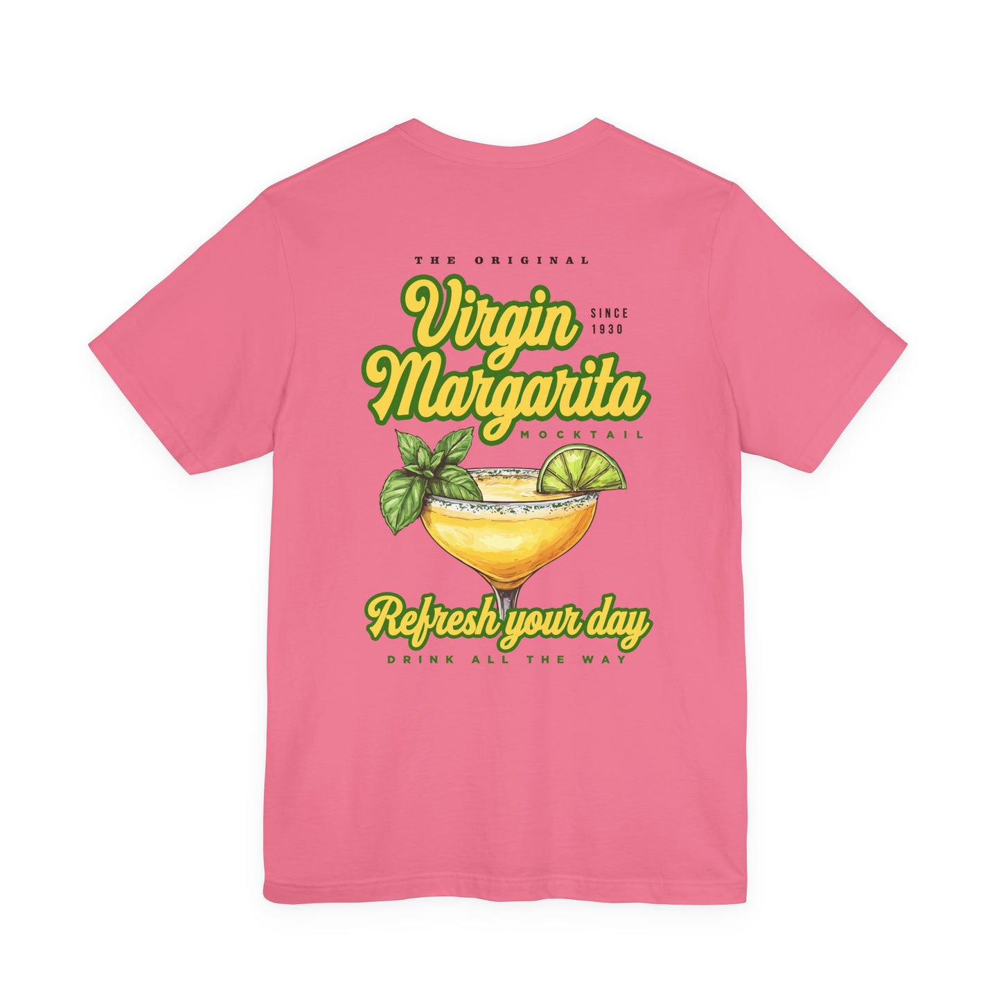 Virgin Margarita Mocktail T-Shirt – Featuring Classic Refreshing Drink Graphic