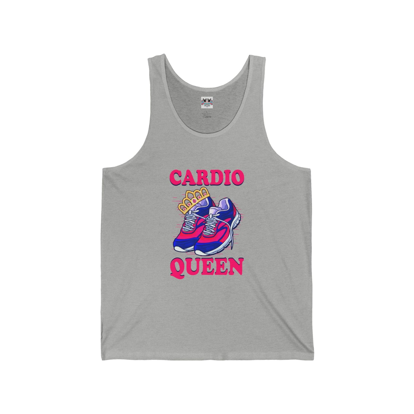 Cardio Queen - Running & Fitness Enthusiast Tank Top