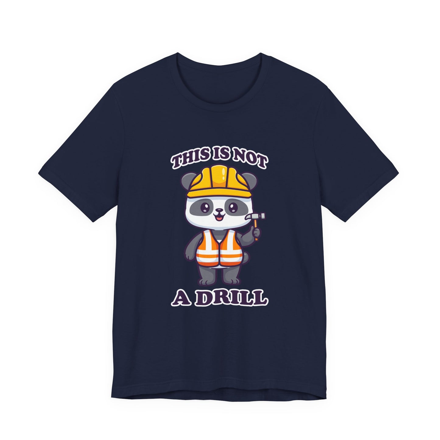 This Is Not a Drill T-Shirt – Cute Puppy Construction Worker Graphic Tee
